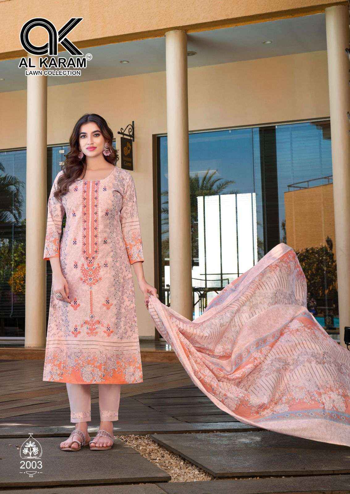 Al Karam Bin Ubaid Vol 2 Buy Cotton Suit Sets Online At Best Price Catalog ( 6 pcs catalog )