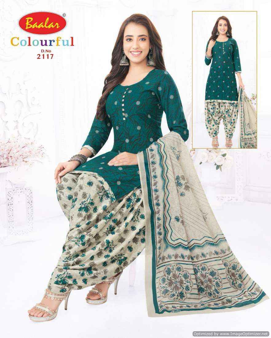 Baalar Colourful Vol 21 Pure Cotton Salwar Suits Online Shopping ( 36 Pcs Catalog )