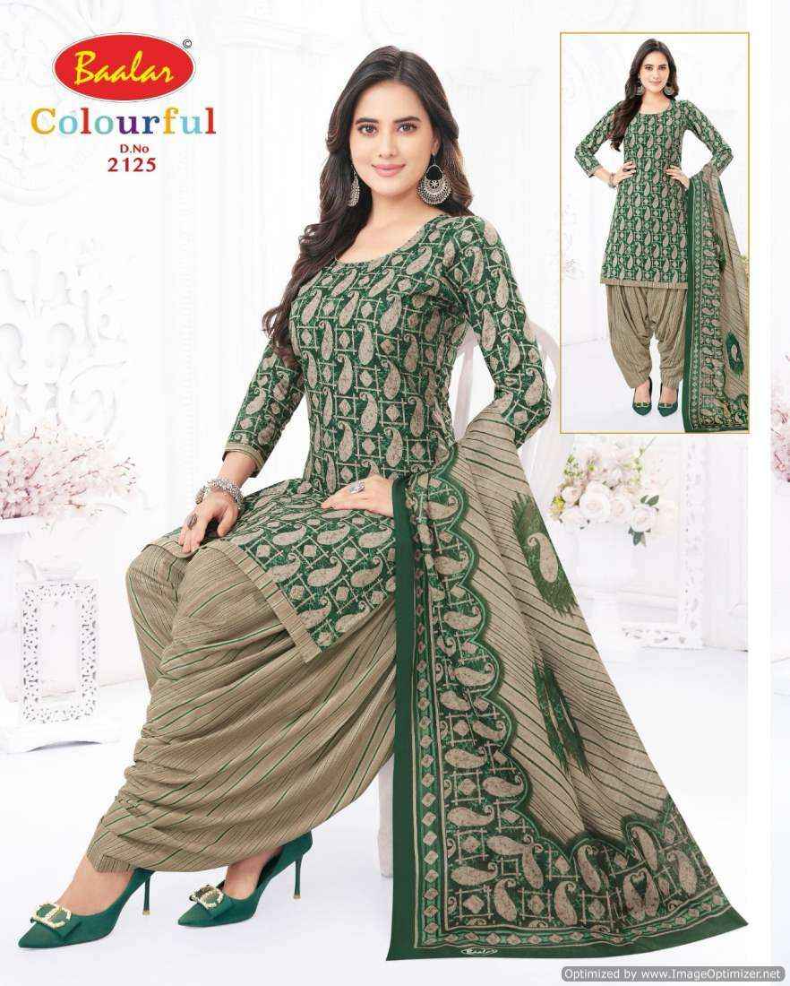 Baalar Colourful Vol 21 Pure Cotton Salwar Suits Online Shopping ( 36 Pcs Catalog )
