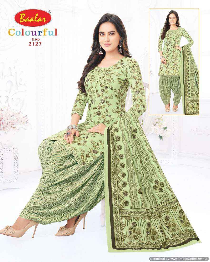 Baalar Colourful Vol 21 Pure Cotton Salwar Suits Online Shopping ( 36 Pcs Catalog )