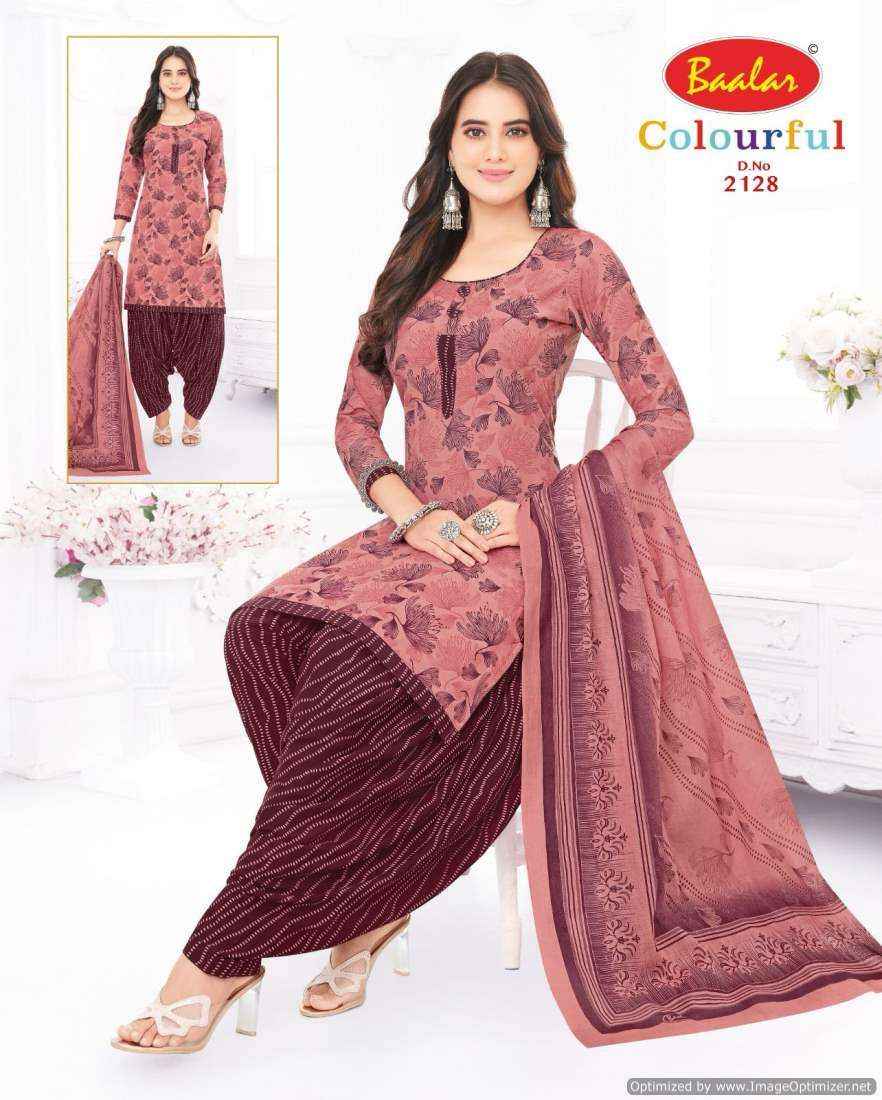 Baalar Colourful Vol 21 Pure Cotton Salwar Suits Online Shopping ( 36 Pcs Catalog )