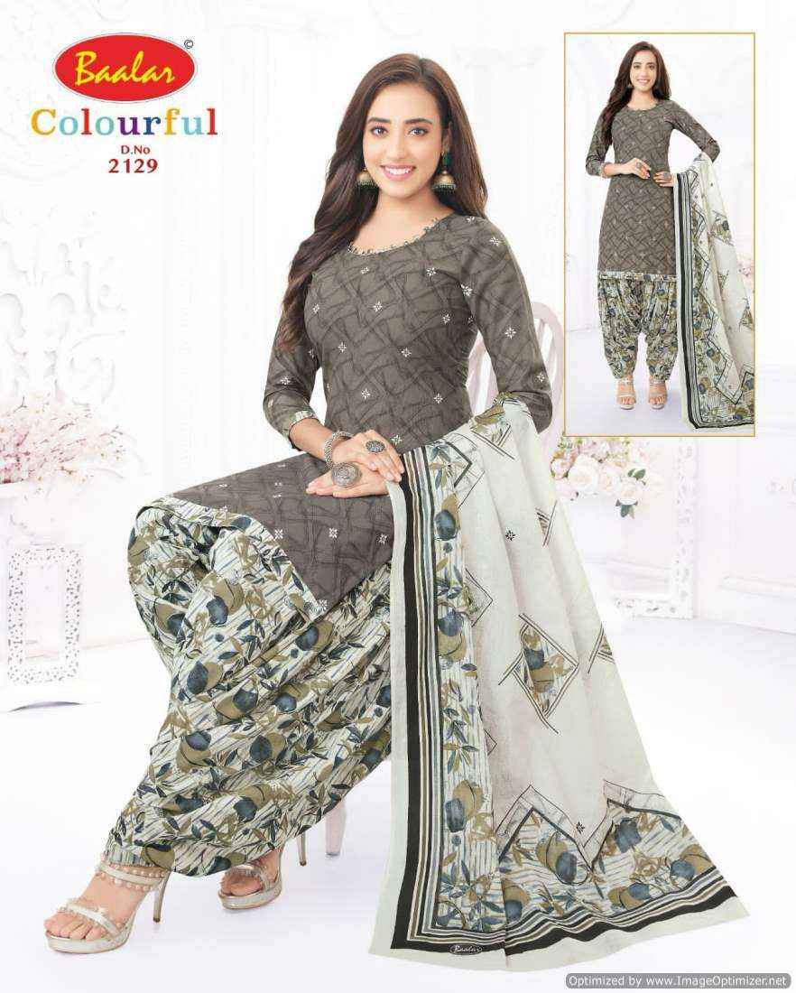Baalar Colourful Vol 21 Pure Cotton Salwar Suits Online Shopping ( 36 Pcs Catalog )