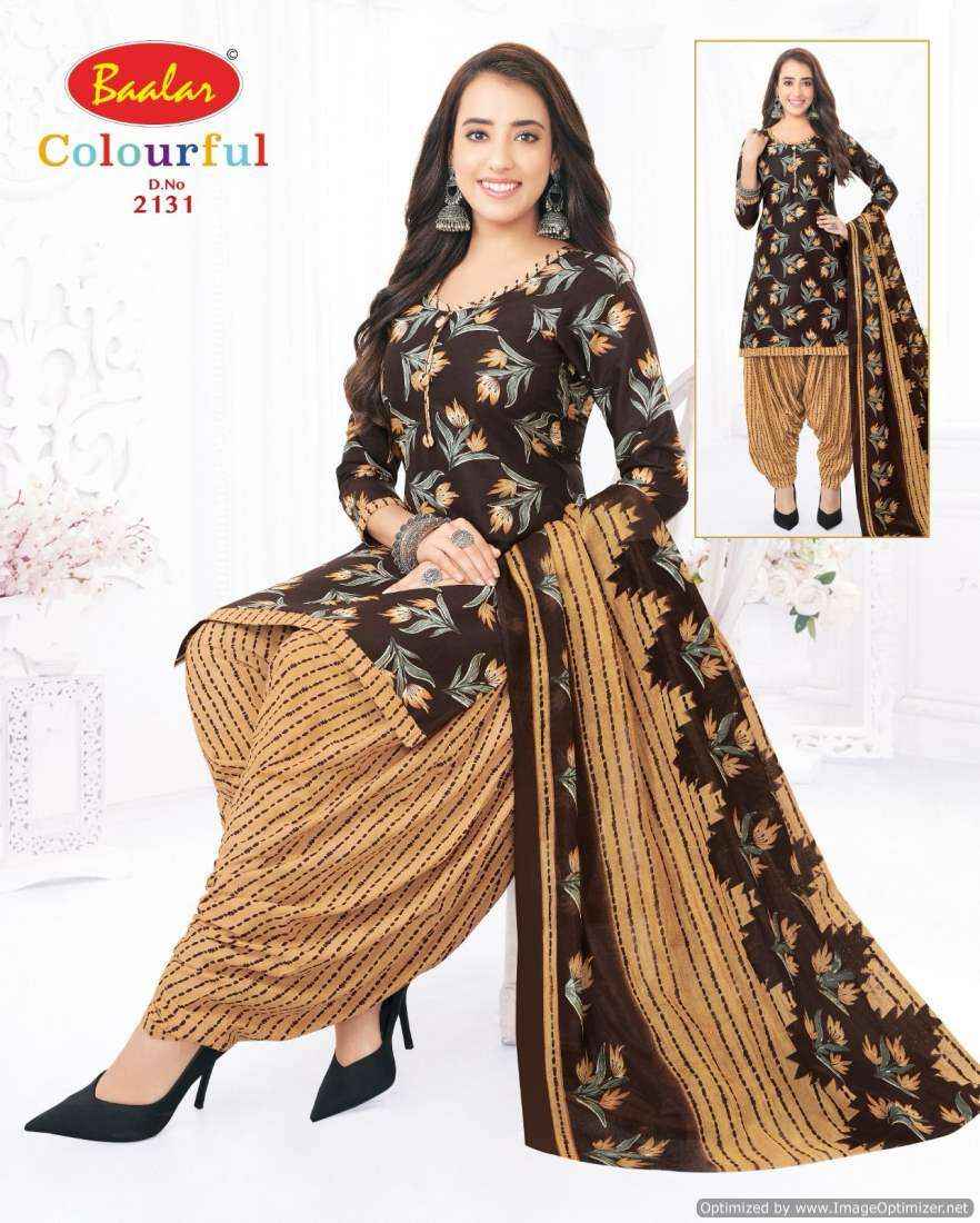Baalar Colourful Vol 21 Pure Cotton Salwar Suits Online Shopping ( 36 Pcs Catalog )