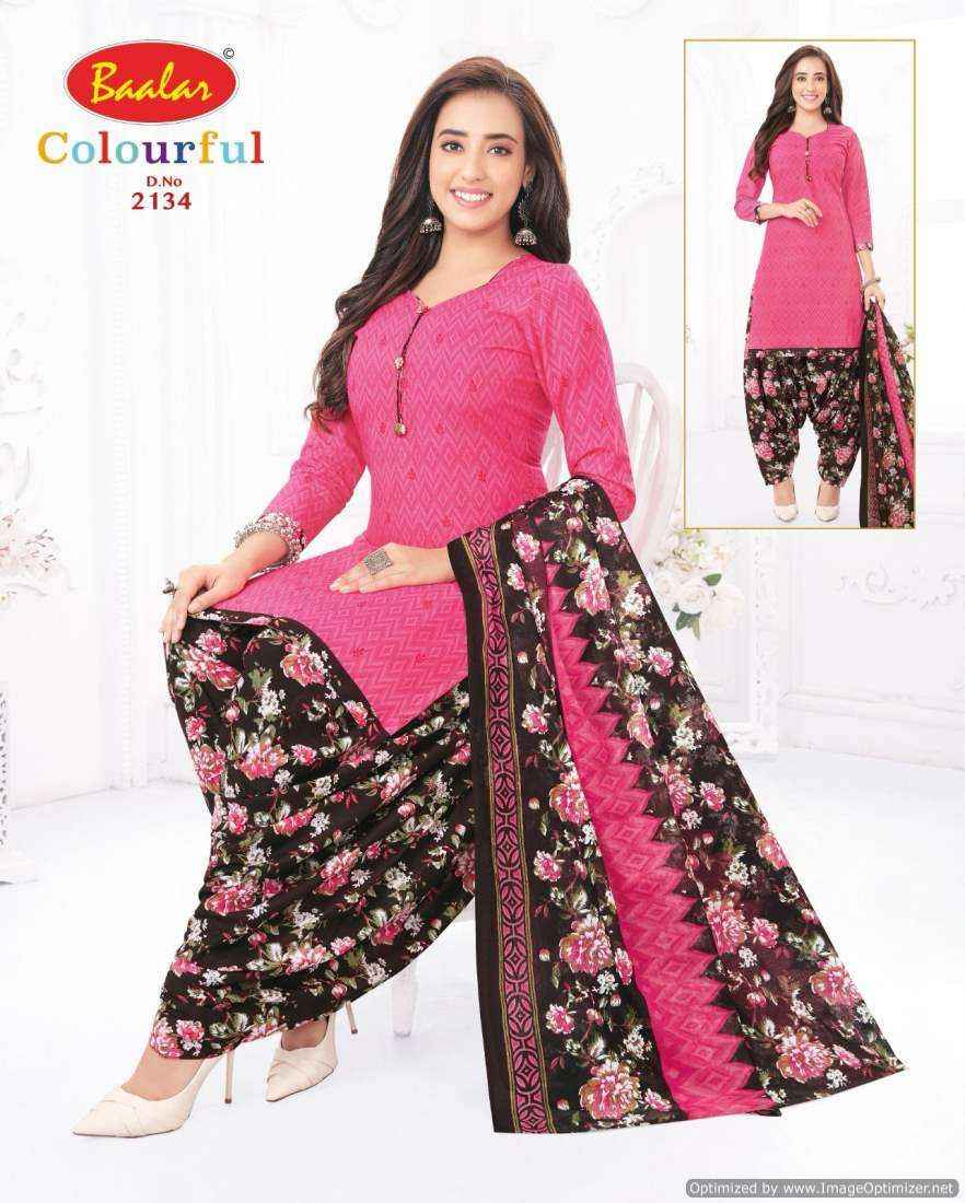 Baalar Colourful Vol 21 Pure Cotton Salwar Suits Online Shopping ( 36 Pcs Catalog )