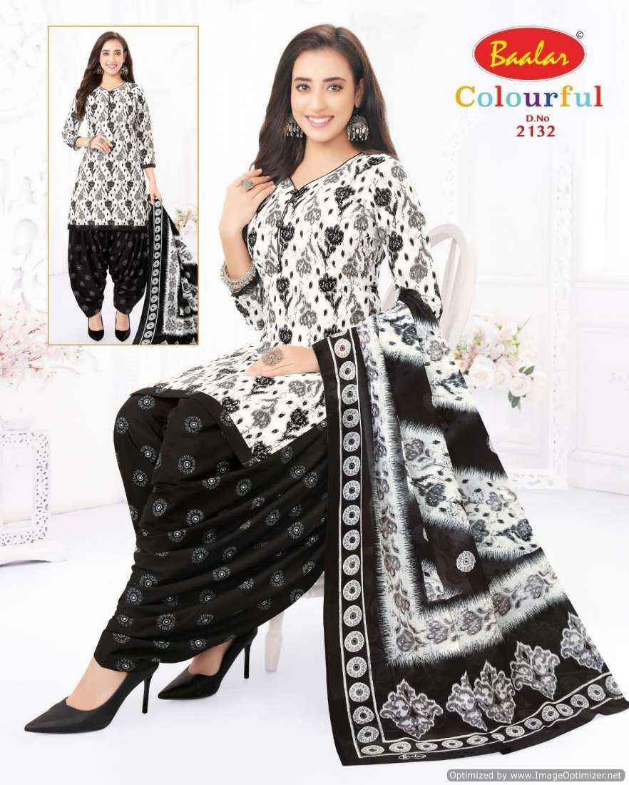 Baalar Colourful Vol 21 Pure Cotton Salwar Suits Online Shopping ( 36 Pcs Catalog )