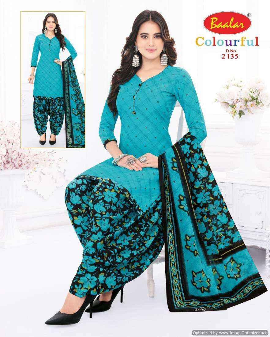 Baalar Colourful Vol 21 Pure Cotton Salwar Suits Online Shopping ( 36 Pcs Catalog )