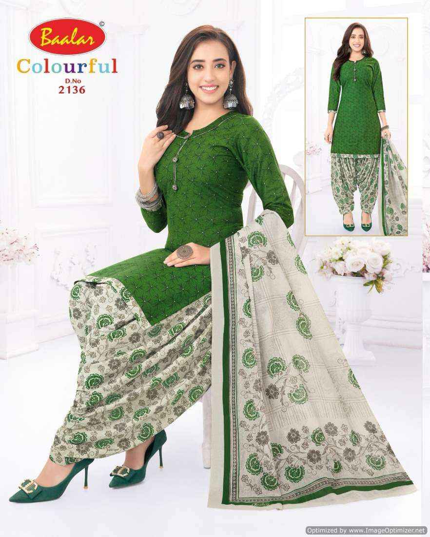 Baalar Colourful Vol 21 Pure Cotton Salwar Suits Online Shopping ( 36 Pcs Catalog )