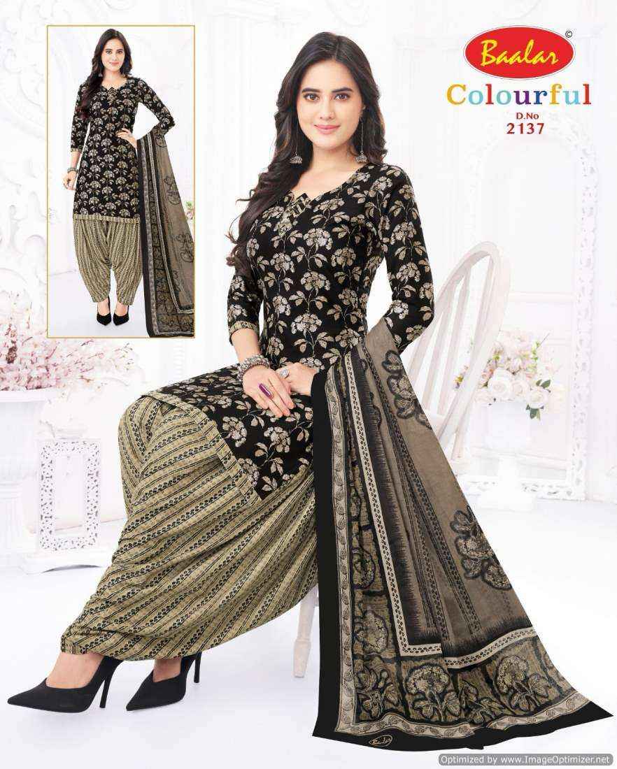 Baalar Colourful Vol 21 Pure Cotton Salwar Suits Online Shopping ( 36 Pcs Catalog )