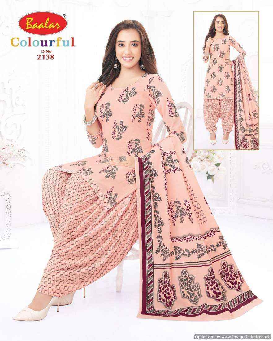 Baalar Colourful Vol 21 Pure Cotton Salwar Suits Online Shopping ( 36 Pcs Catalog )