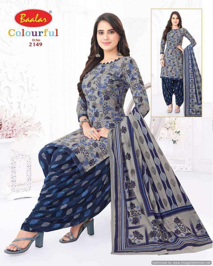 Baalar Colourful Vol 21 Pure Cotton Salwar Suits Online Shopping ( 36 Pcs Catalog )