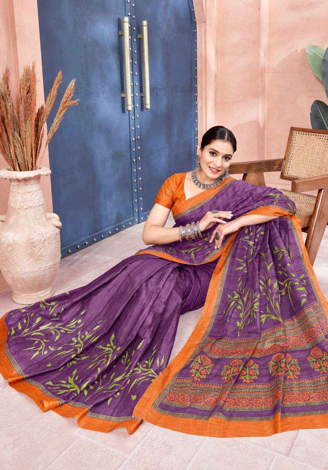 BALAJI COTTON LEELAVATHI VOL 12 SAREE ( 20 PCS CATALOG )