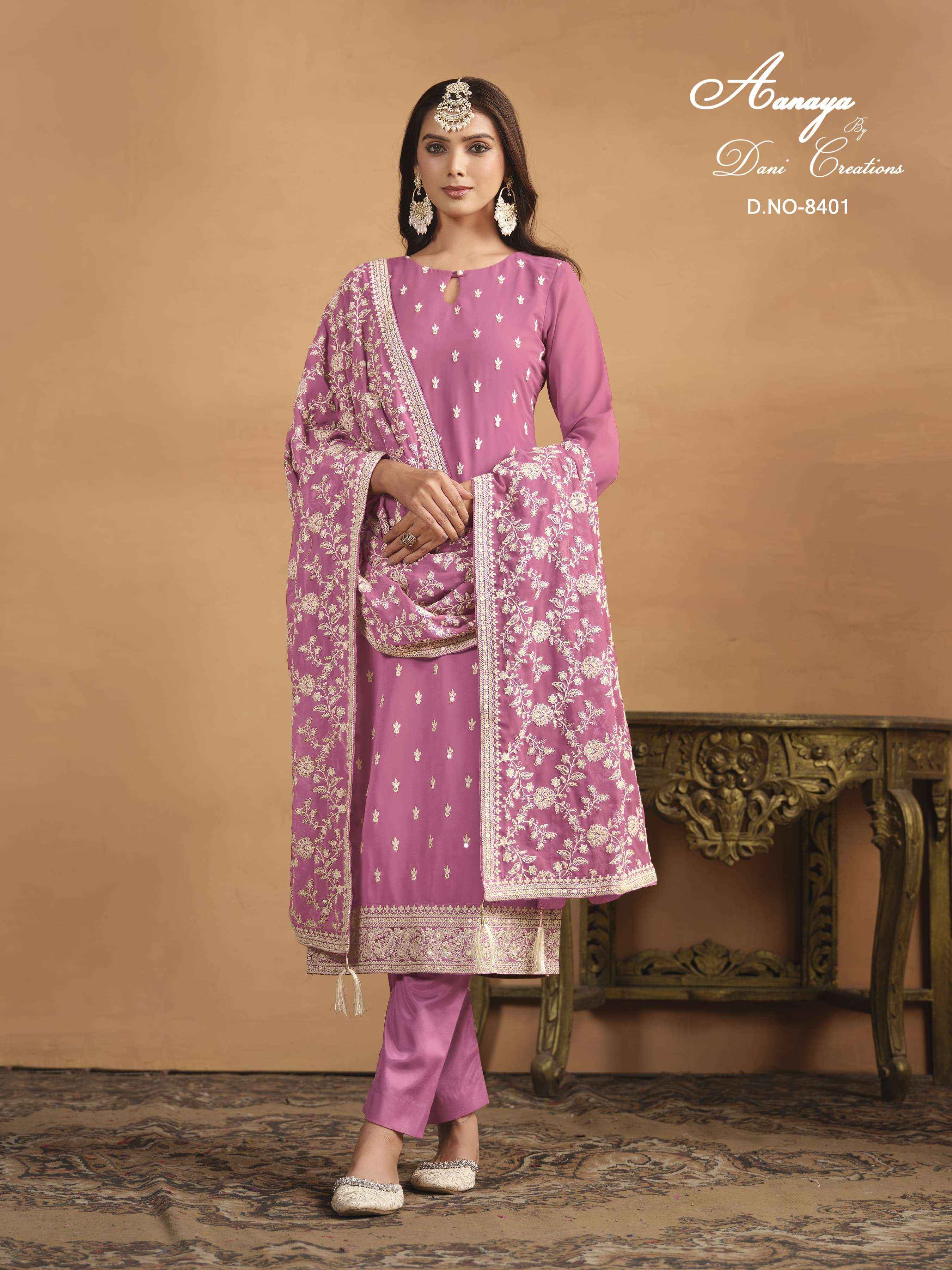 DANI CREATION AANAYA VOL 184 PARTY WEAR suits ( 4 PCS CATALOG )