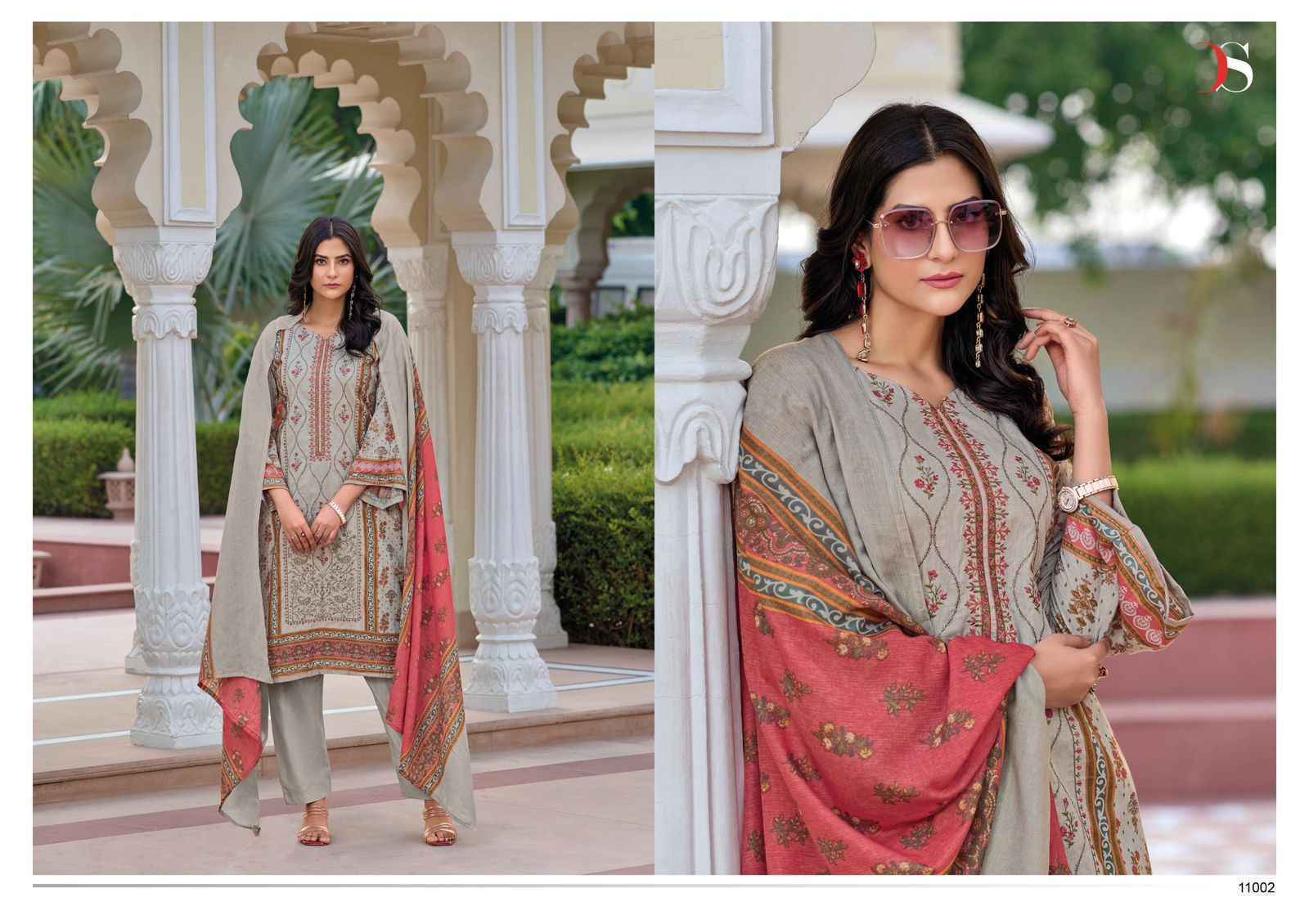 Deepsy Meher Vol 1 Cotton Dress Material 6 pcs Catalogue