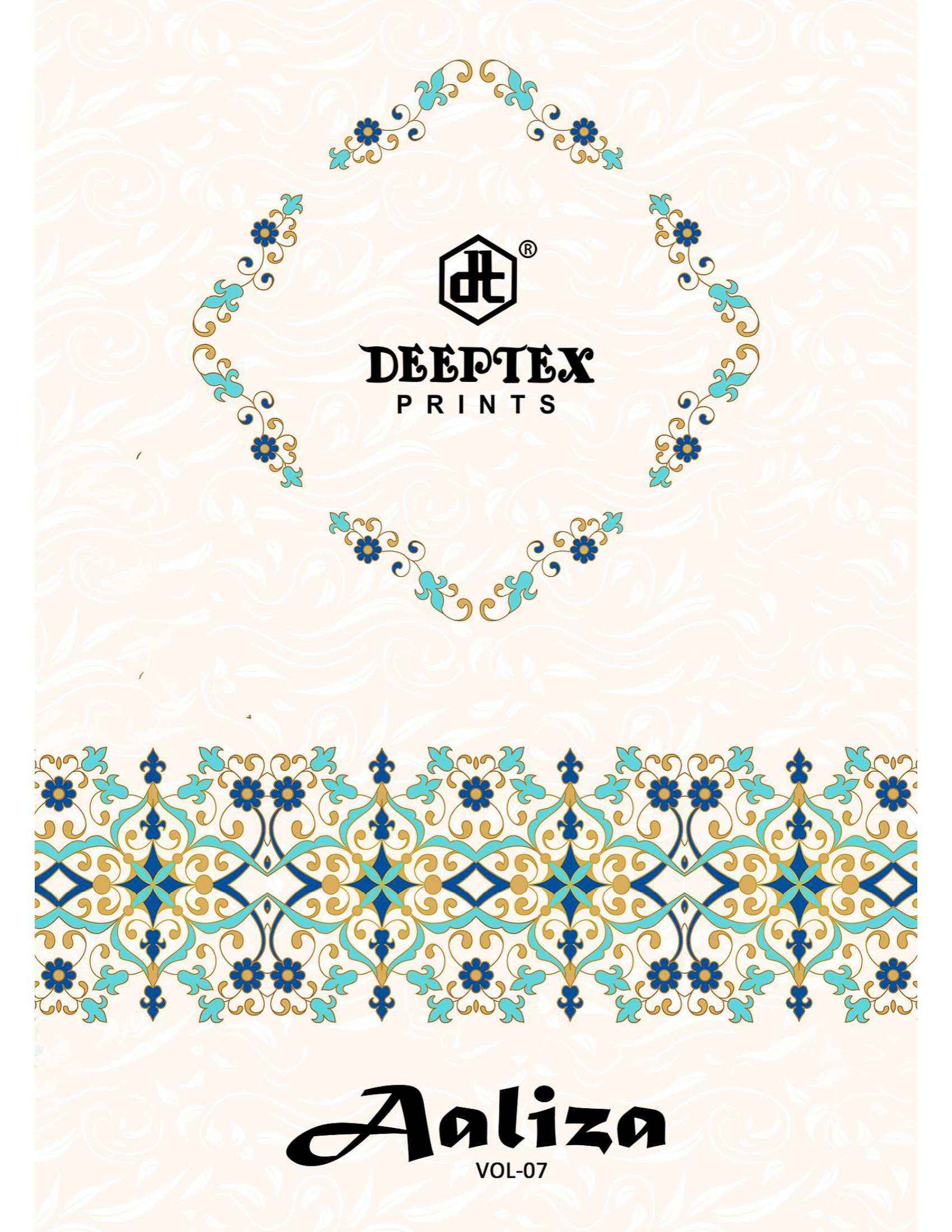 DEEPTEX PRINTS AALIZA VOL 7 SALWAR KAMEEZ ( 10 PCS CATALOG )