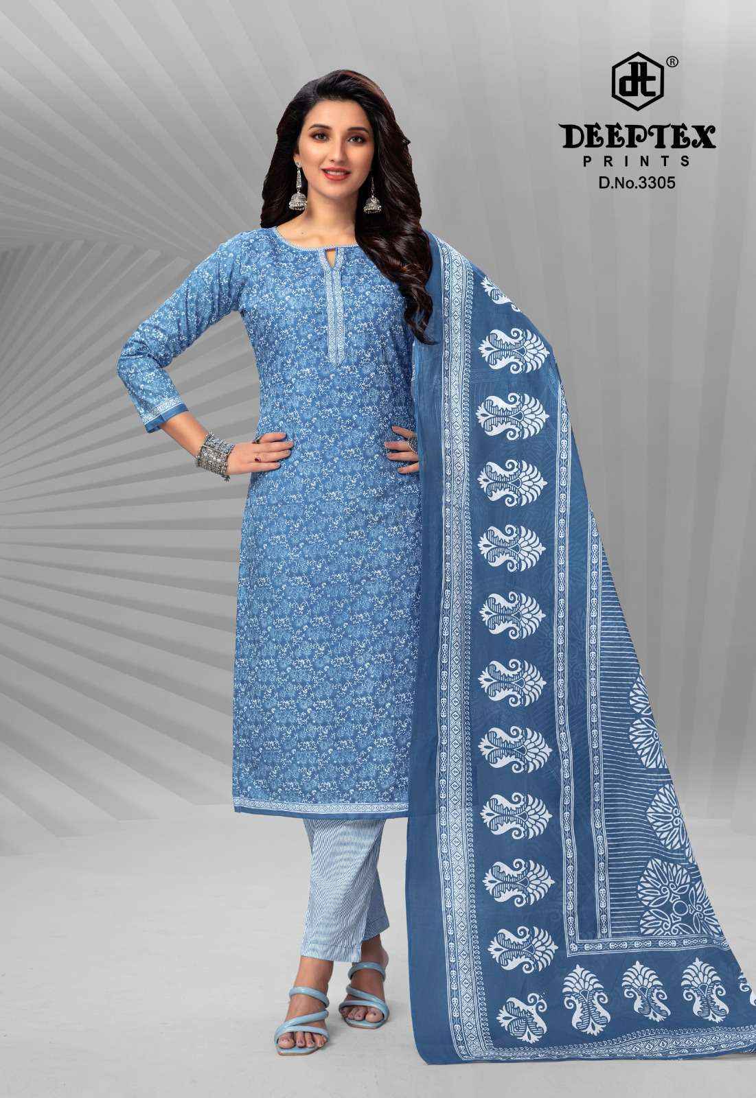 DEEPTEX PRINTS CHIEF GUEST VOL 33 COTTON SALWAR SUITS ( 15 PCS CATALOG )