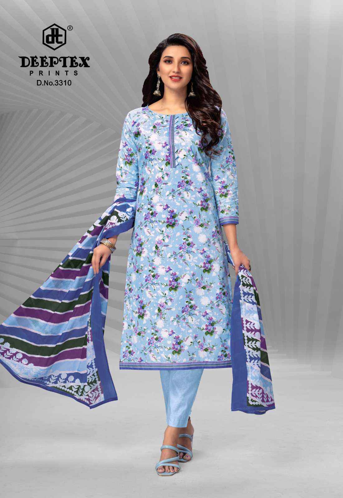 DEEPTEX PRINTS CHIEF GUEST VOL 33 COTTON SALWAR SUITS ( 15 PCS CATALOG )