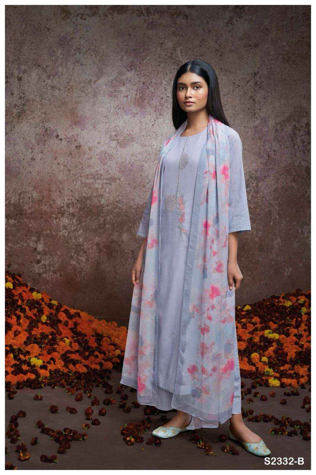 Ganga Valerie 2332 Fancy Cotton Salwar Suit Catalog Dealers