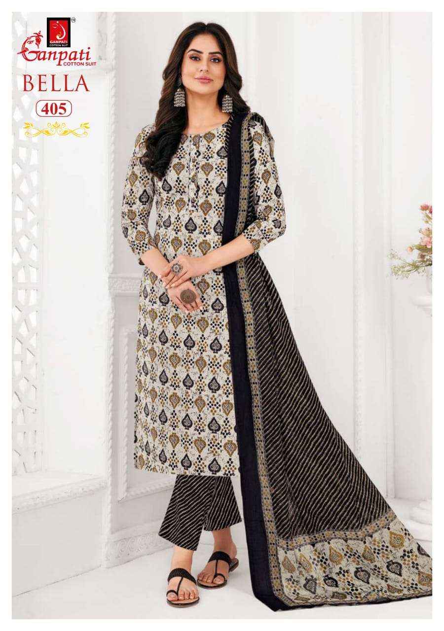 GANPATI BELLA VOL 4 PURE COTTON SALWAR SUIT ( 15 PCS CATALOG )