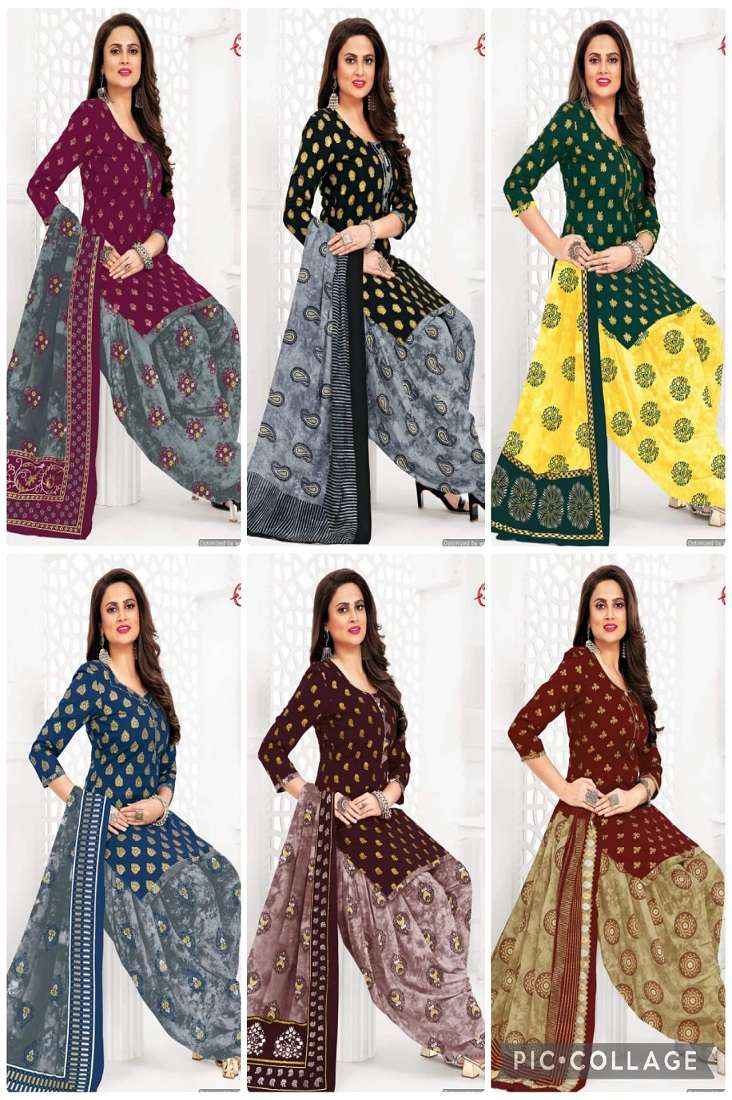 Ganpati The Dye Gold Vol 1 Pure Cotton Printed Suits Summer Collection ( 6 pcs catalog )