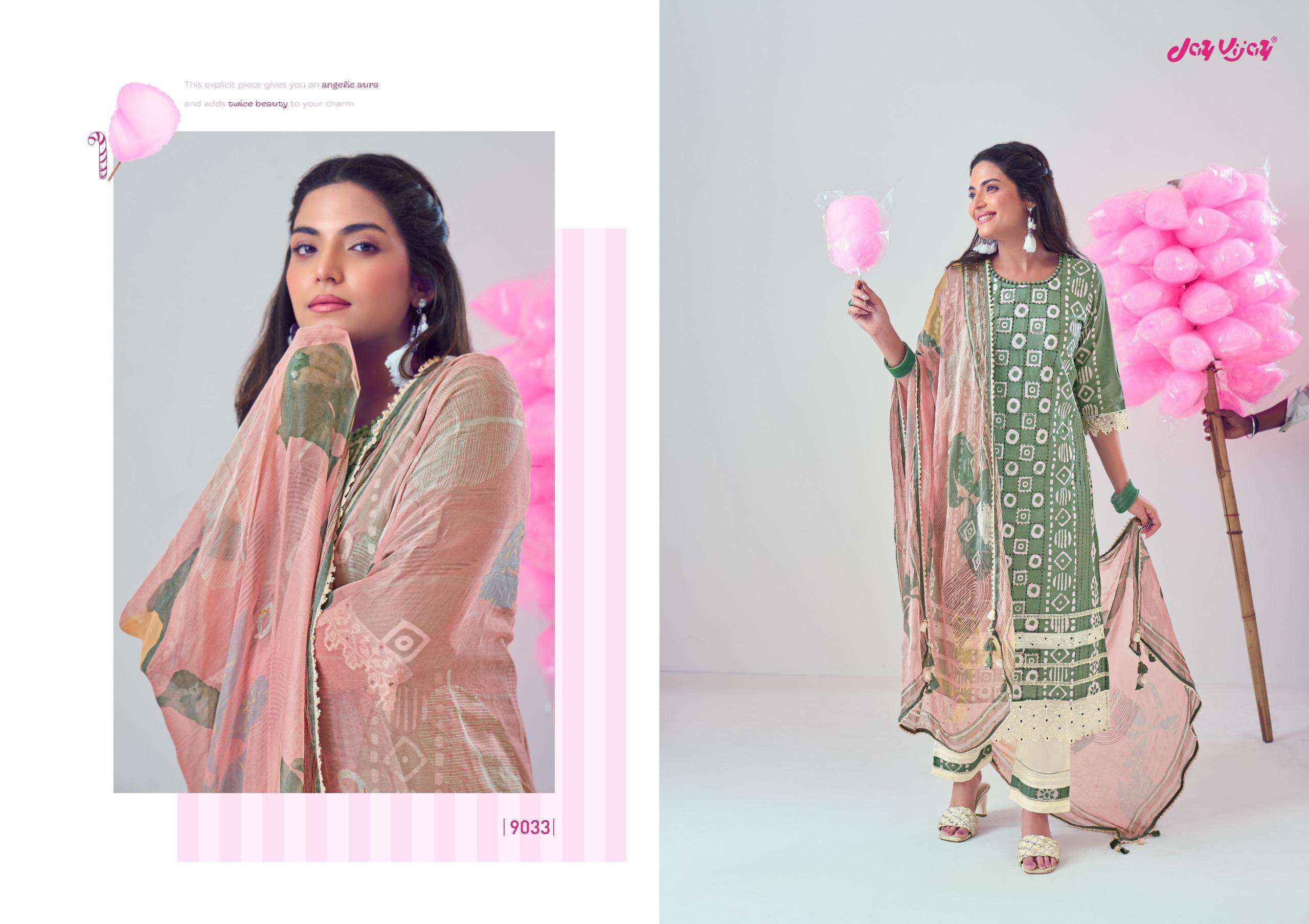 Jay Vijay Mela Pure Cotton Ladies Suits Latest Catalog ( 6 Pcs Catalog )