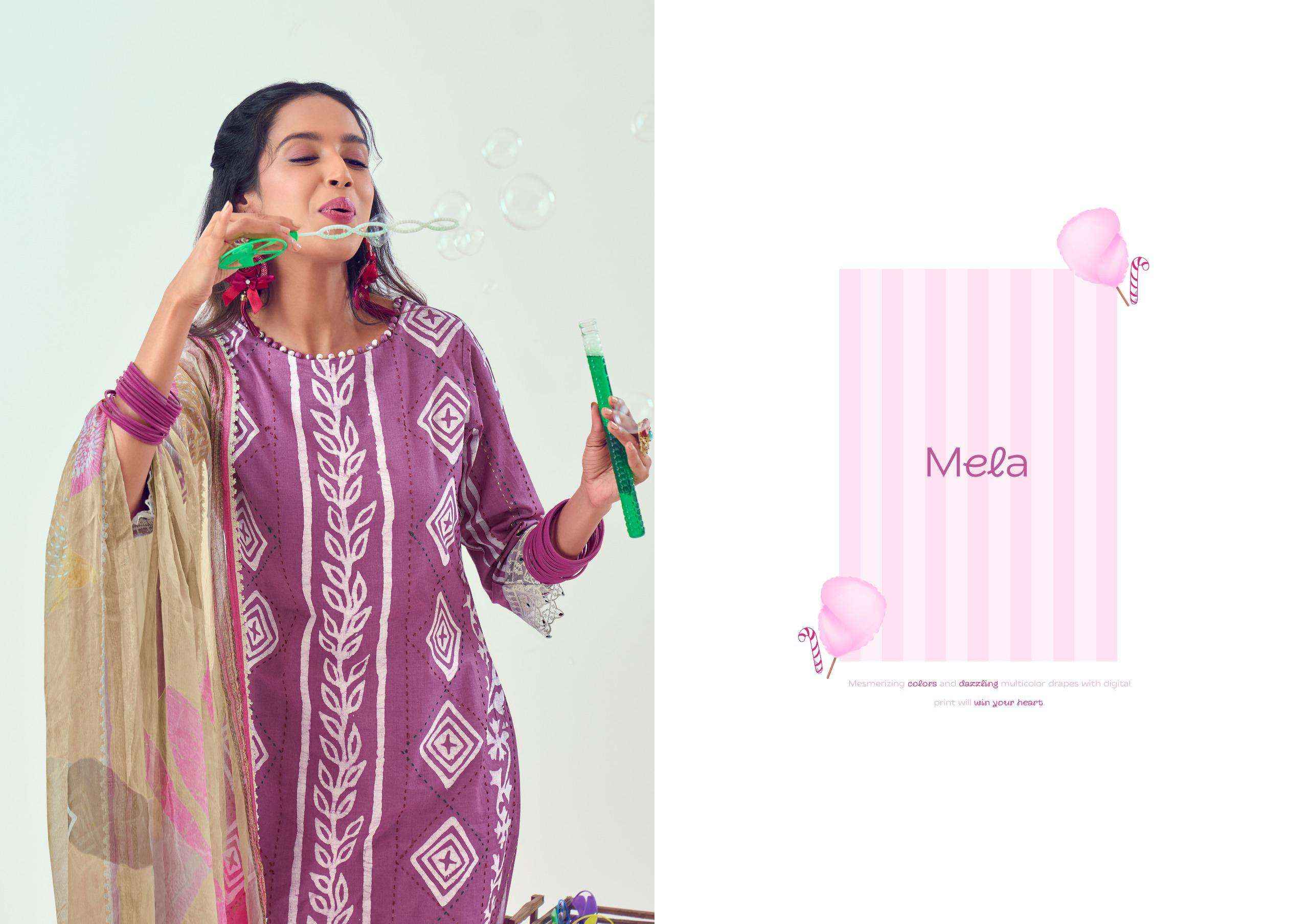 Jay Vijay Mela Pure Cotton Ladies Suits Latest Catalog ( 6 Pcs Catalog )