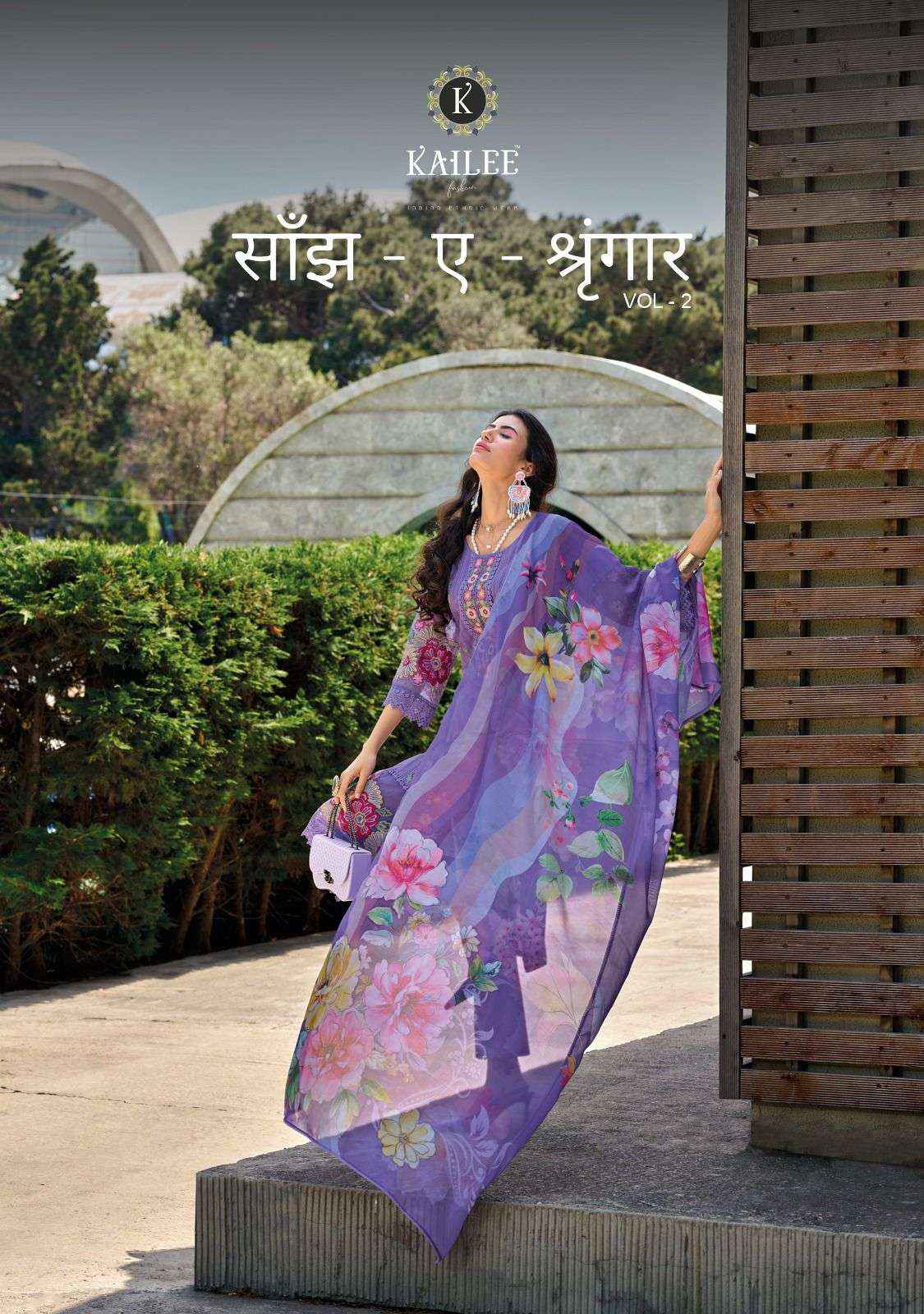 Kailee Sanj E Shrungar Vol 2 Designer Readymade Suits ( 6 Pcs Catalog )