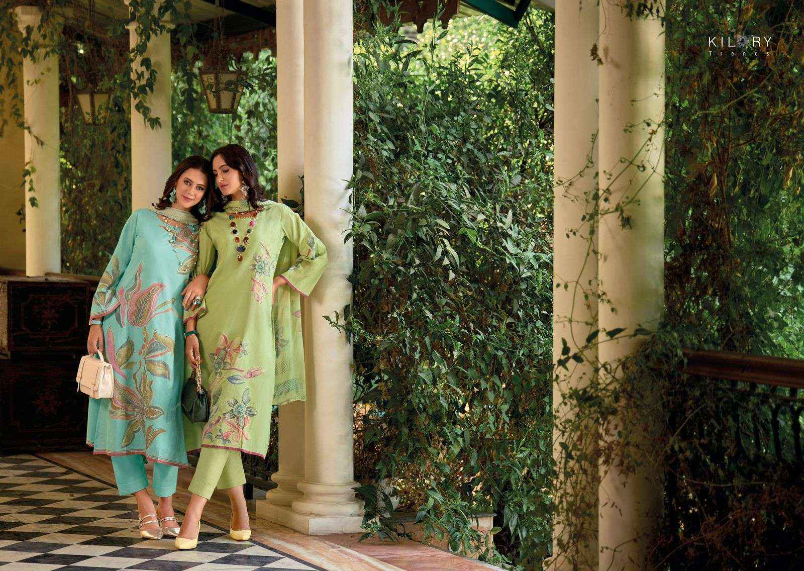Kilory Trends Summer Shine Exclusive Fancy Cotton Suits Catalog Exporters (6 pcs catalog )