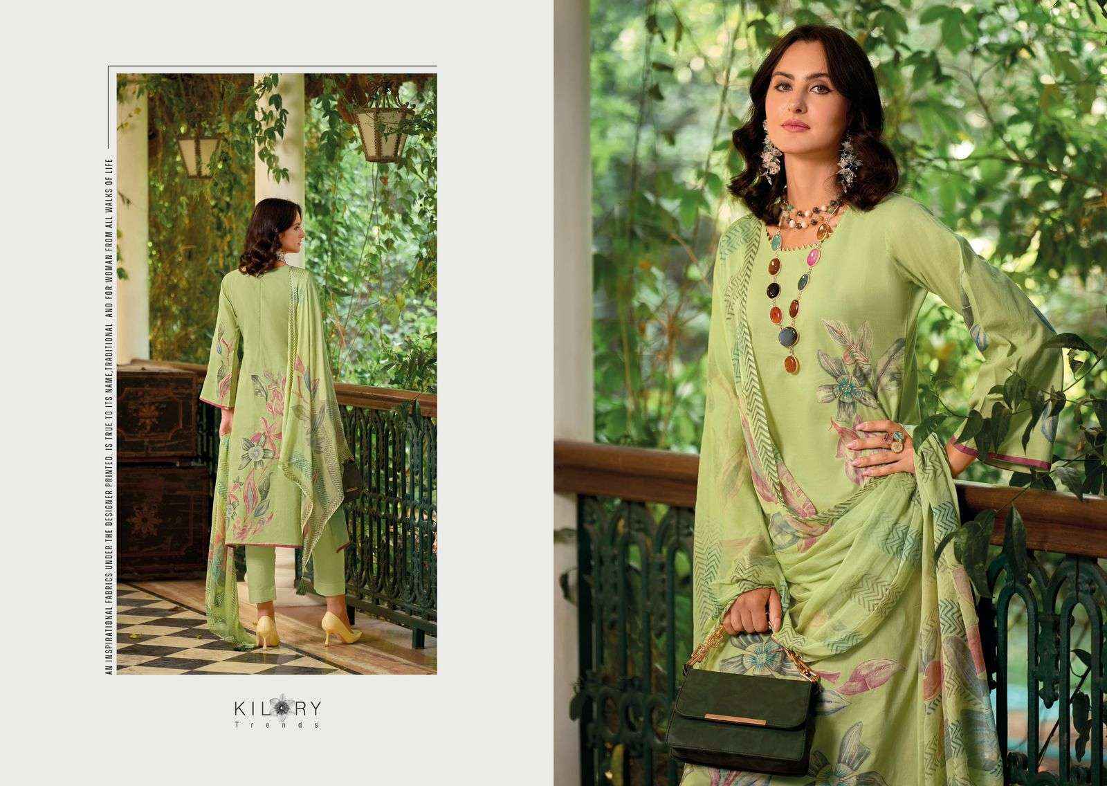 Kilory Trends Summer Shine Exclusive Fancy Cotton Suits Catalog Exporters (6 pcs catalog )