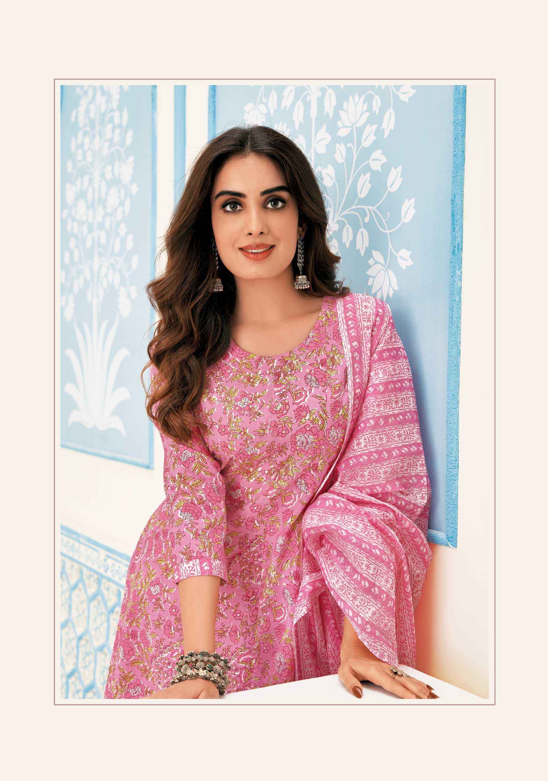 MCM LIFESTYLE ANARKALI READYMADE SUITS ( 10 PCS CATALOG )