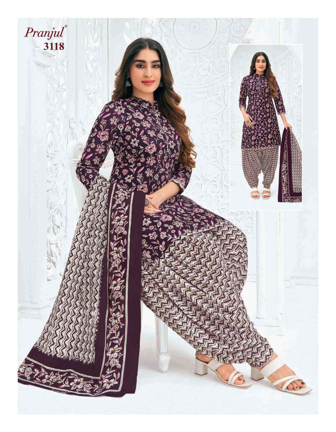 PRANJUL FASHION PRIYANSHI VOL 31 COTTON PRINT SALWAR SUITS ( 36 PCS CATALOG )