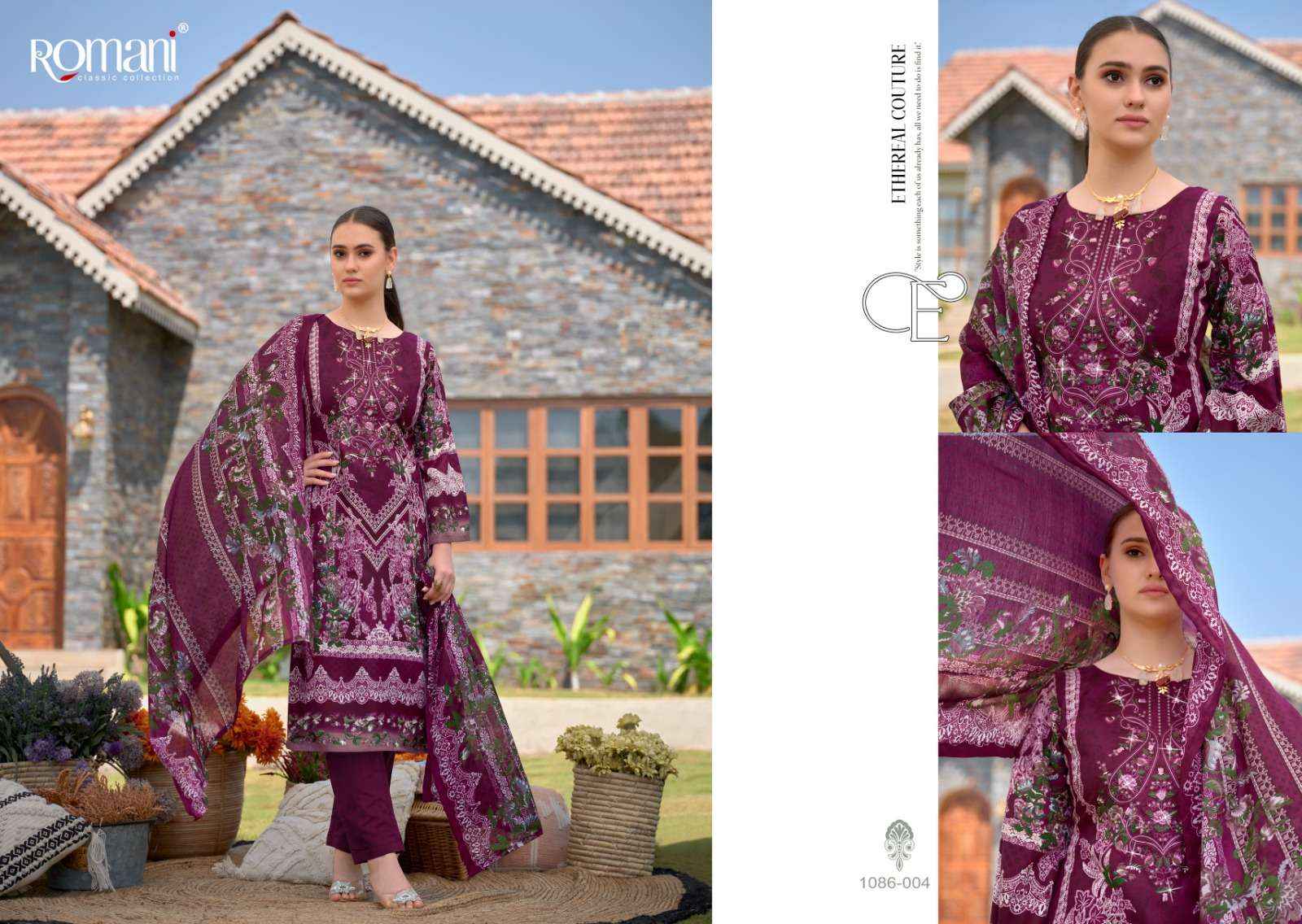 ROMANI AARZU VOL 3 COTTON DIGITAL PRINT SALWAR SUITS ( 8 PCS CATALOG )