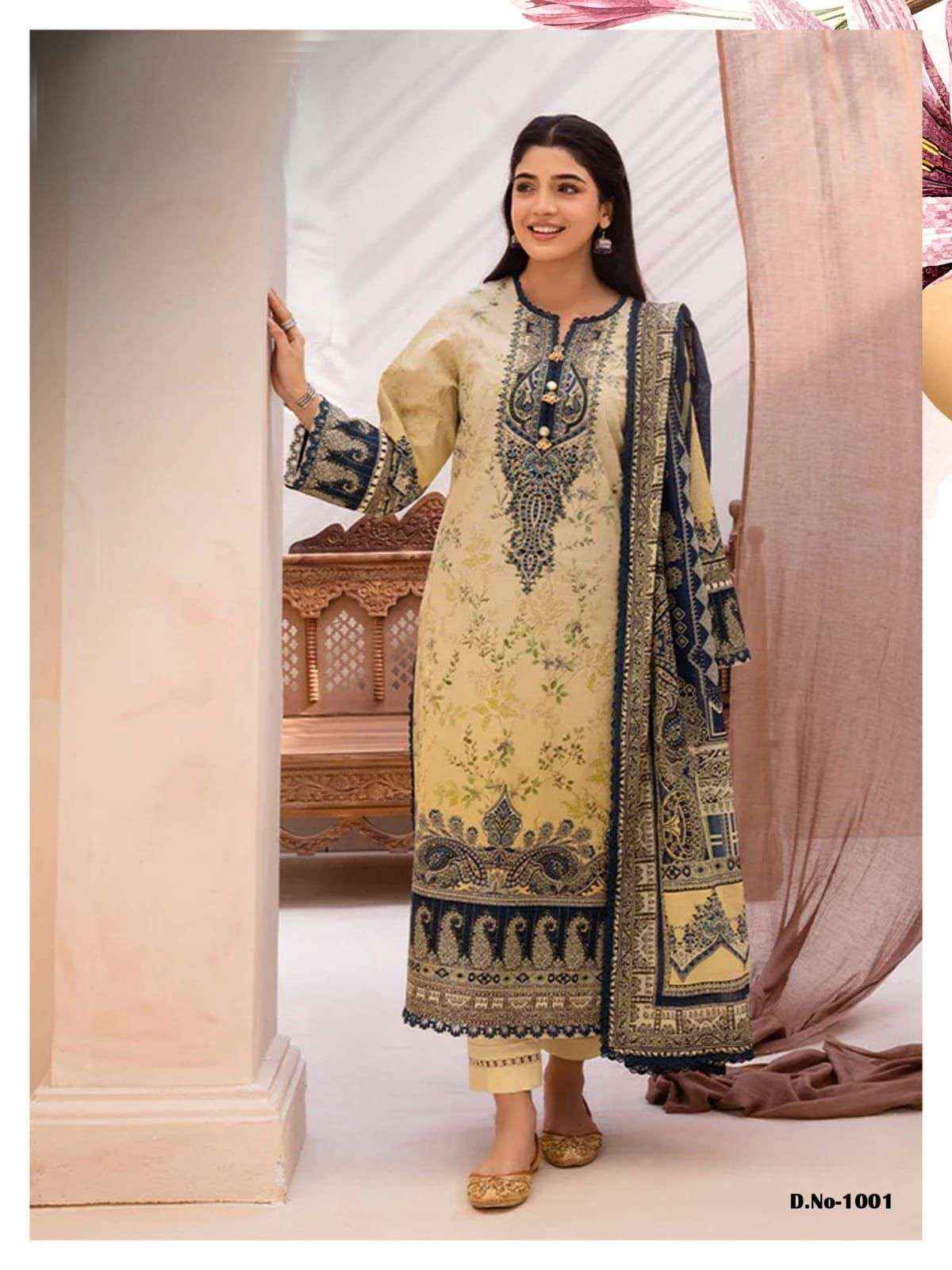 SHREE OM FAB RANG RASIYA ELAN LAWN COLLECTION COTTON SUITs ( 6 PCS CATALOG )