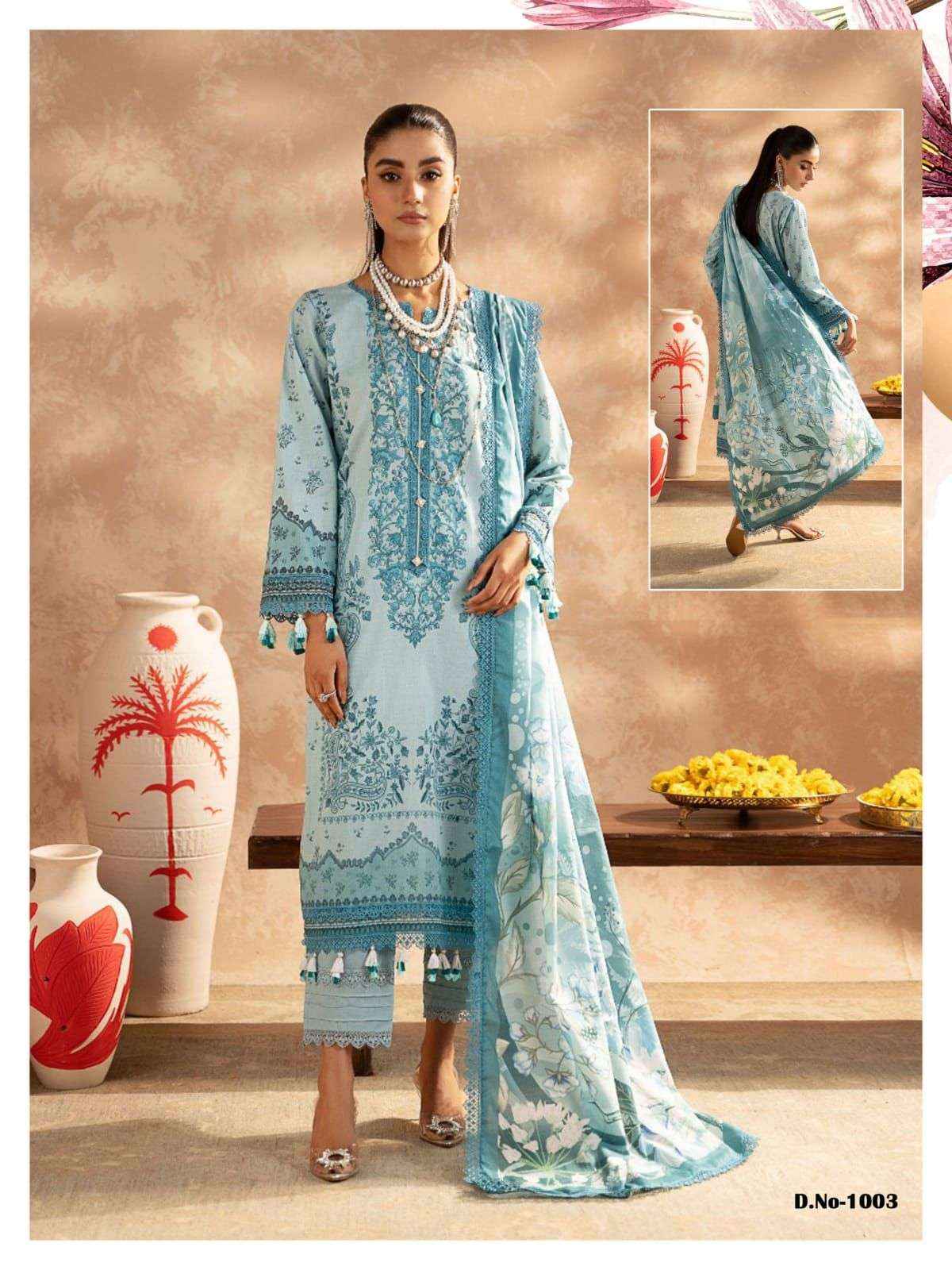 SHREE OM FAB RANG RASIYA ELAN LAWN COLLECTION COTTON SUITs ( 6 PCS CATALOG )