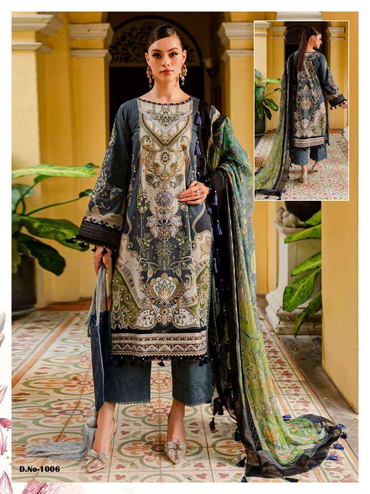 SHREE OM FAB RANG RASIYA ELAN LAWN COLLECTION COTTON SUITs ( 6 PCS CATALOG )