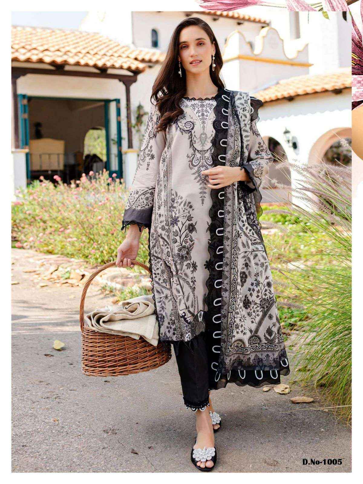 SHREE OM FAB RANG RASIYA ELAN LAWN COLLECTION COTTON SUITs ( 6 PCS CATALOG )