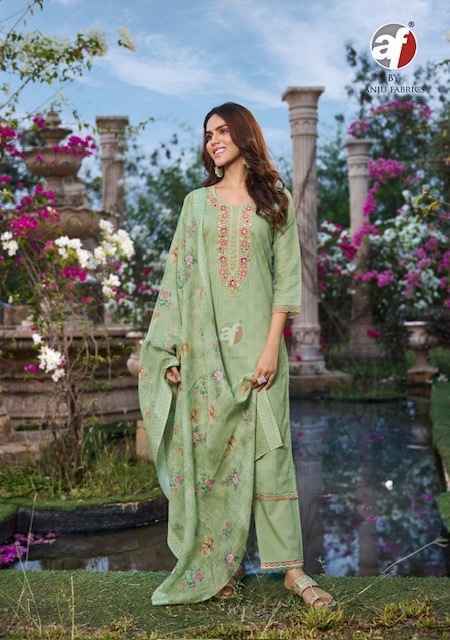 Anju Fabrics Patterns Vol 3 Cotton Kurti Combo 6 pcs Catalogue