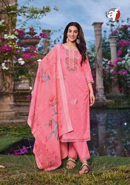 Anju Fabrics Patterns Vol 3 Cotton Kurti Combo 6 pcs Catalogue