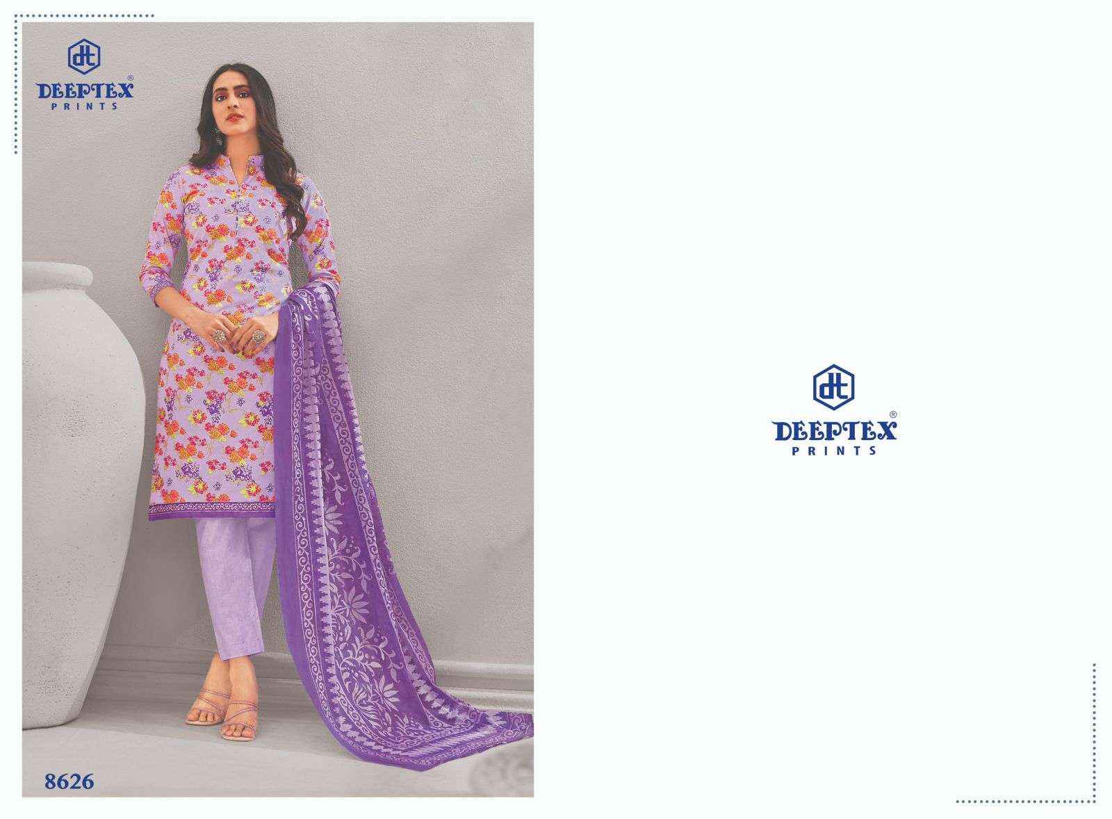 DEEPTEX PRINTS MISS INDIA VOL-86 PURE COTTON SALWAR KAMEEZ ( 26 PCS CATALOG )