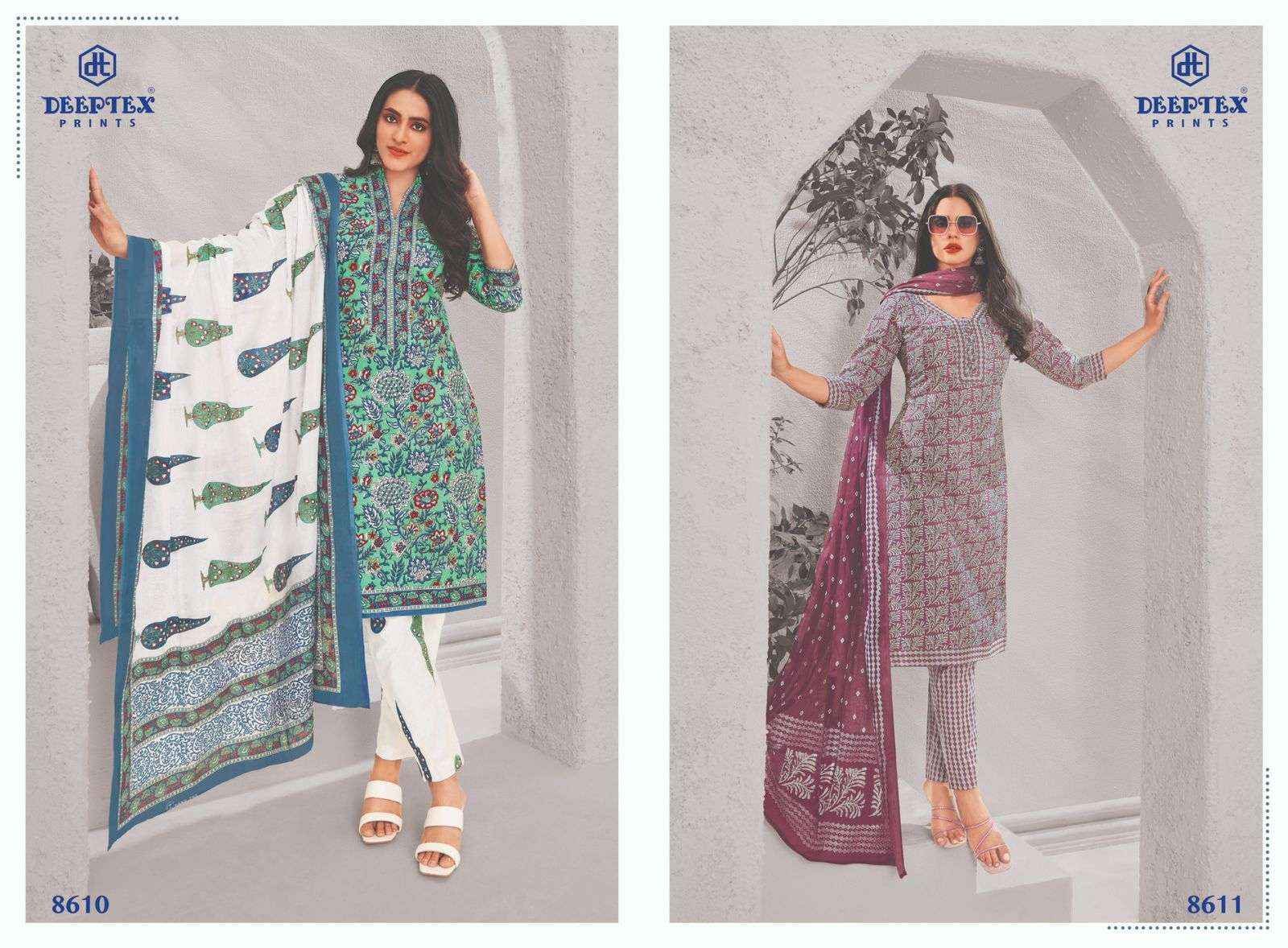 DEEPTEX PRINTS MISS INDIA VOL-86 PURE COTTON SALWAR KAMEEZ ( 26 PCS CATALOG )