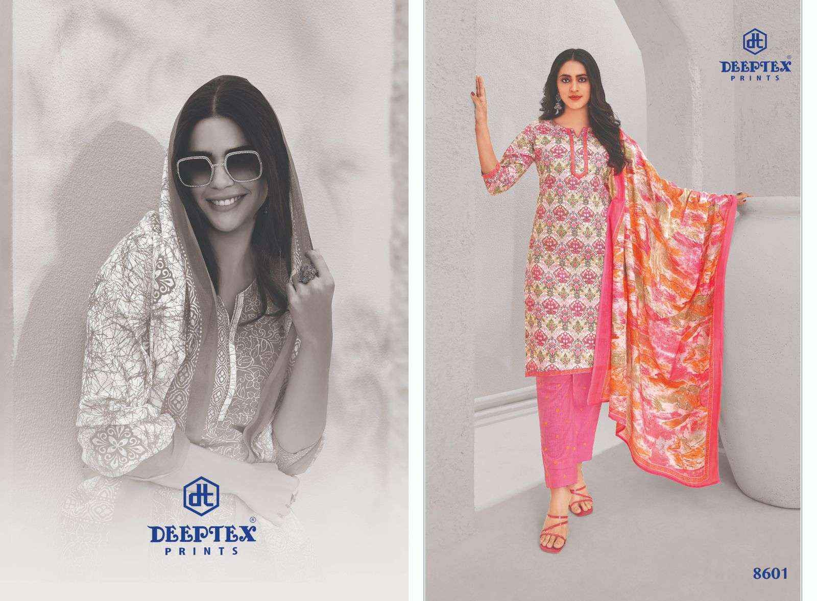 DEEPTEX PRINTS MISS INDIA VOL-86 PURE COTTON SALWAR KAMEEZ ( 26 PCS CATALOG )