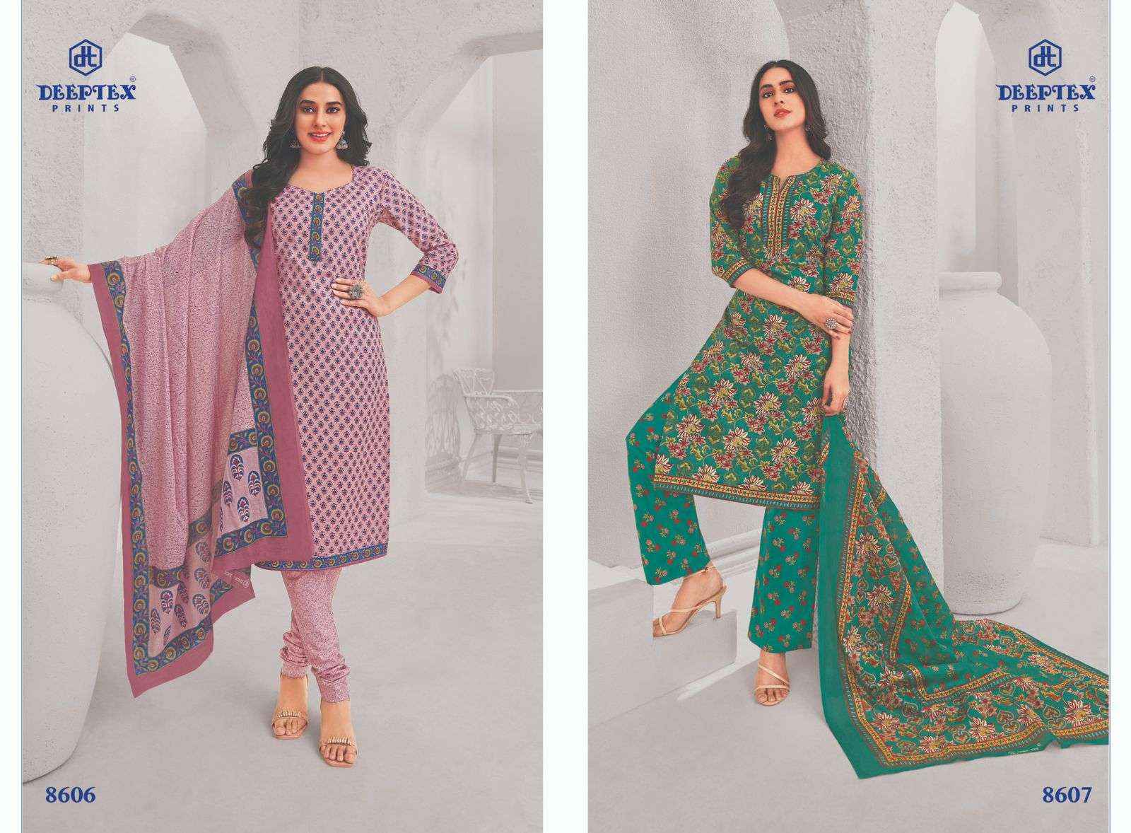 DEEPTEX PRINTS MISS INDIA VOL-86 PURE COTTON SALWAR KAMEEZ ( 26 PCS CATALOG )