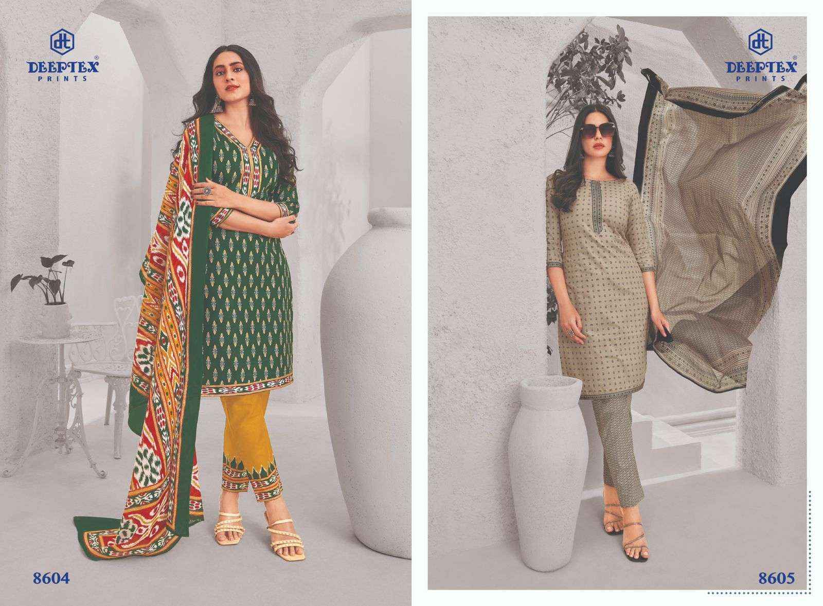 DEEPTEX PRINTS MISS INDIA VOL-86 PURE COTTON SALWAR KAMEEZ ( 26 PCS CATALOG )