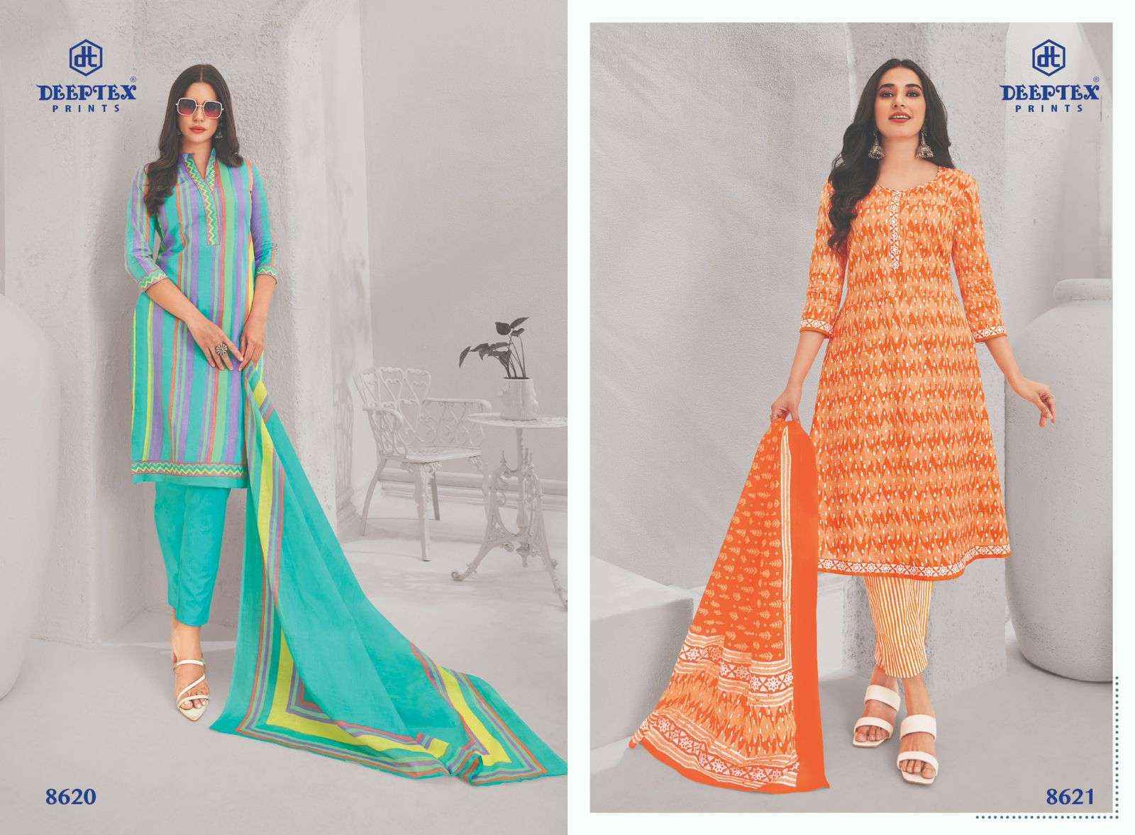 DEEPTEX PRINTS MISS INDIA VOL-86 PURE COTTON SALWAR KAMEEZ ( 26 PCS CATALOG )