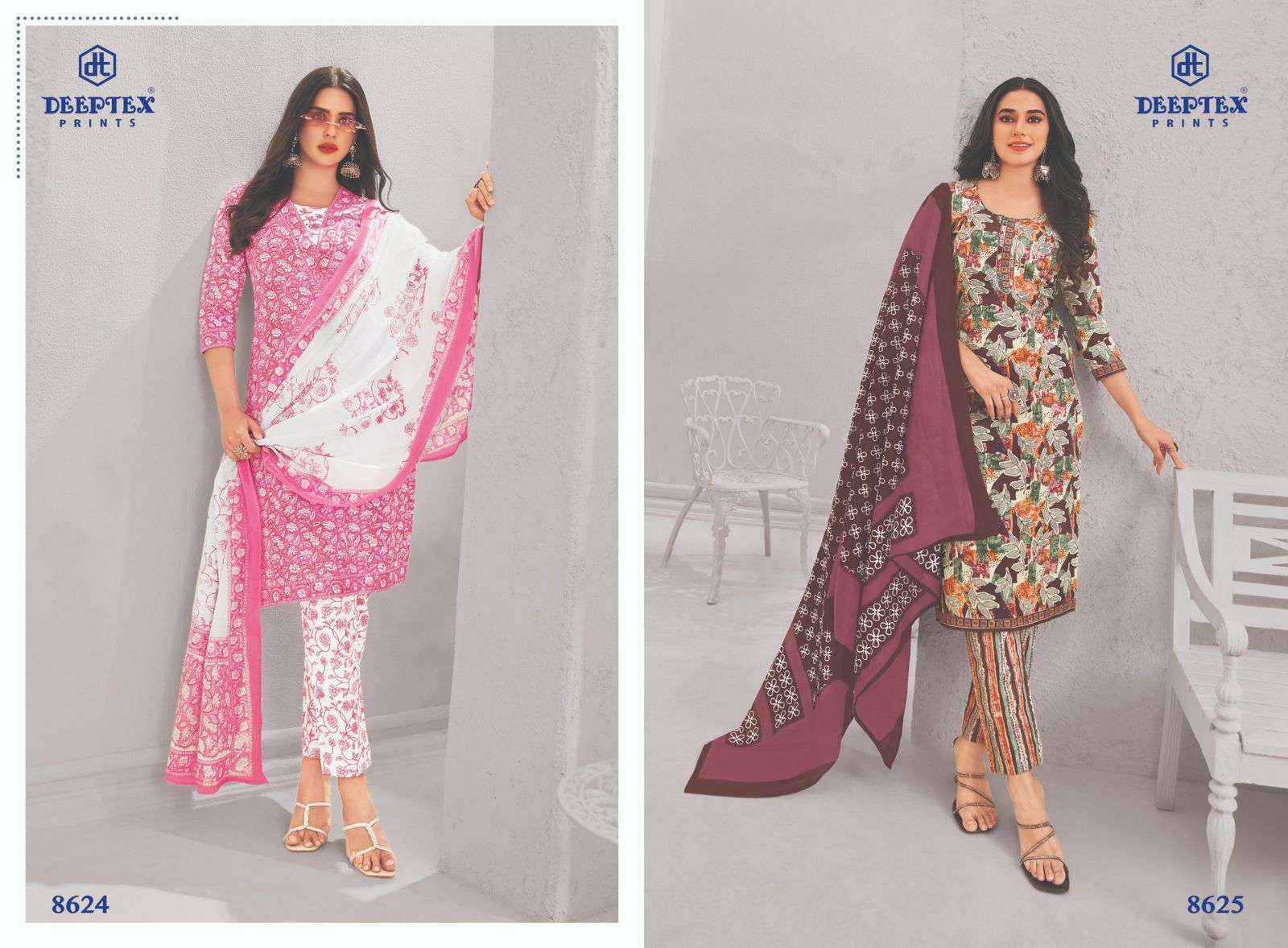 DEEPTEX PRINTS MISS INDIA VOL-86 PURE COTTON SALWAR KAMEEZ ( 26 PCS CATALOG )