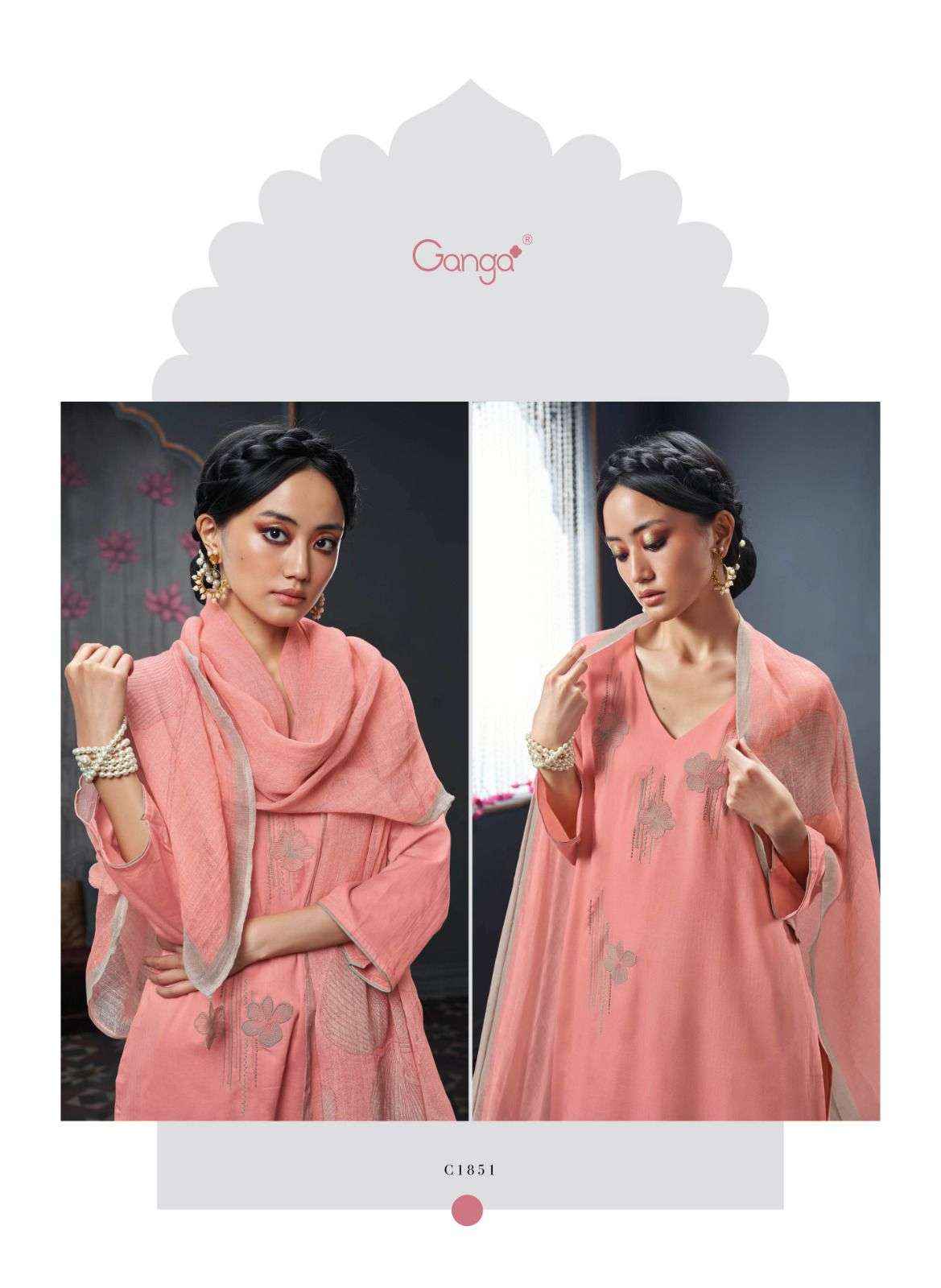 Ganga Fashion Nadine Latest Designs Cotton Ganga Suit