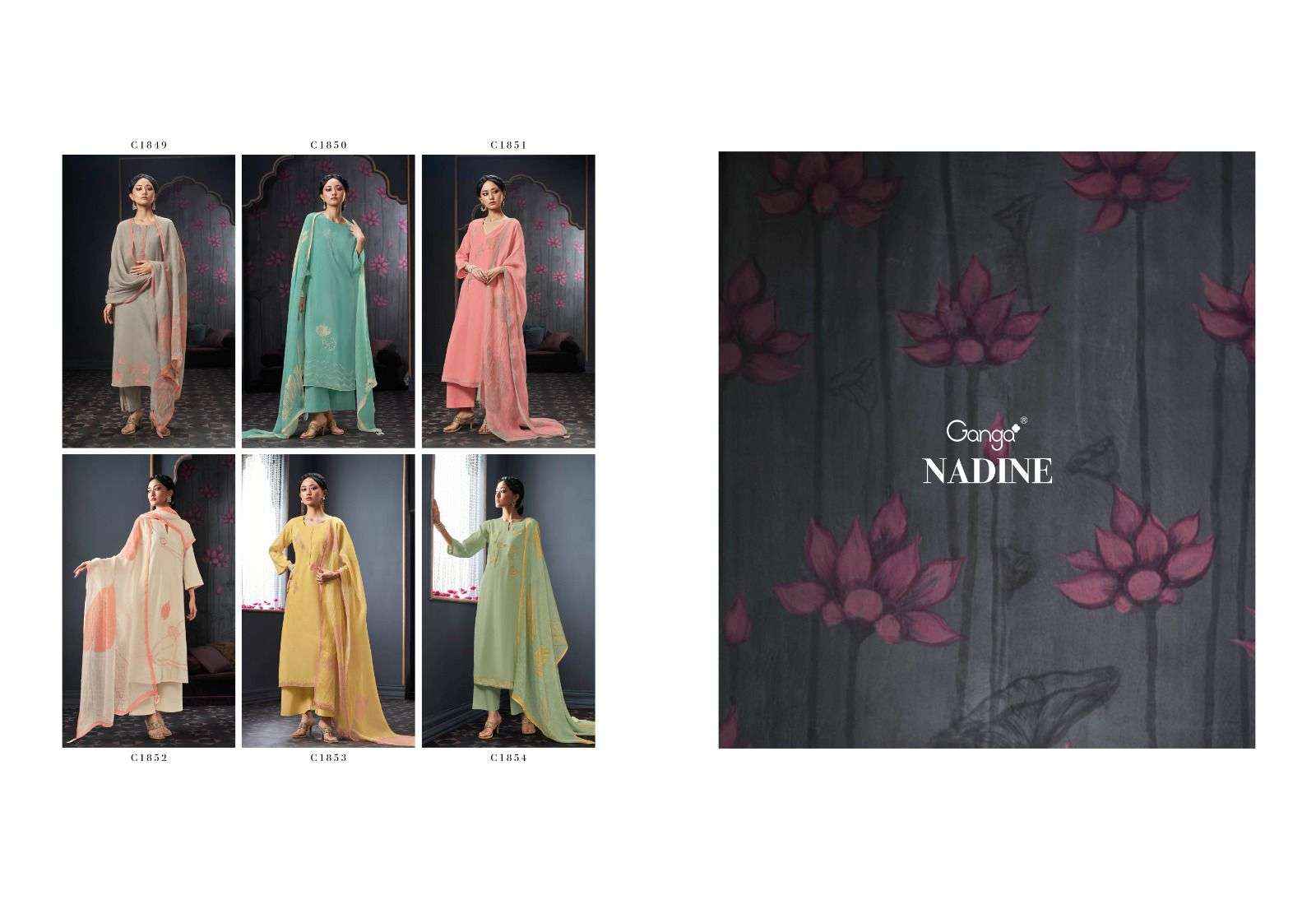 Ganga Fashion Nadine Latest Designs Cotton Ganga Suit