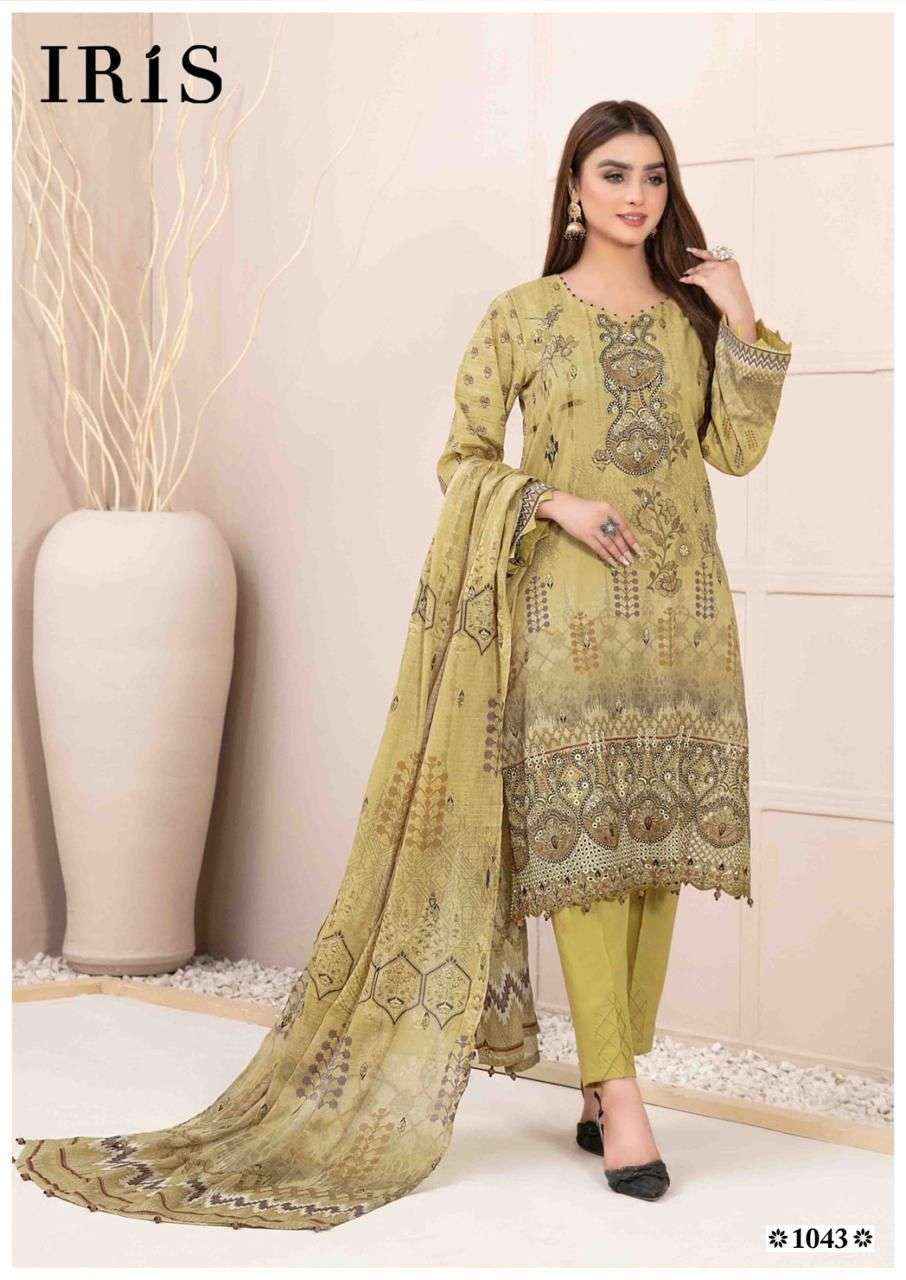 IRIS AFSANAH VOL 5 COTTON READYMADE PAKISTANI SUITS ( 10 PCS CATALOG )