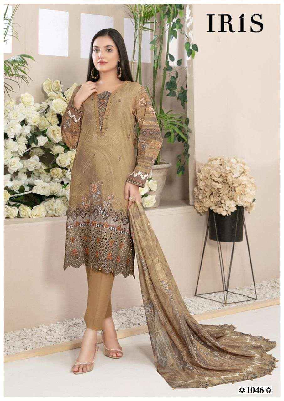 IRIS AFSANAH VOL 5 COTTON READYMADE PAKISTANI SUITS ( 10 PCS CATALOG )