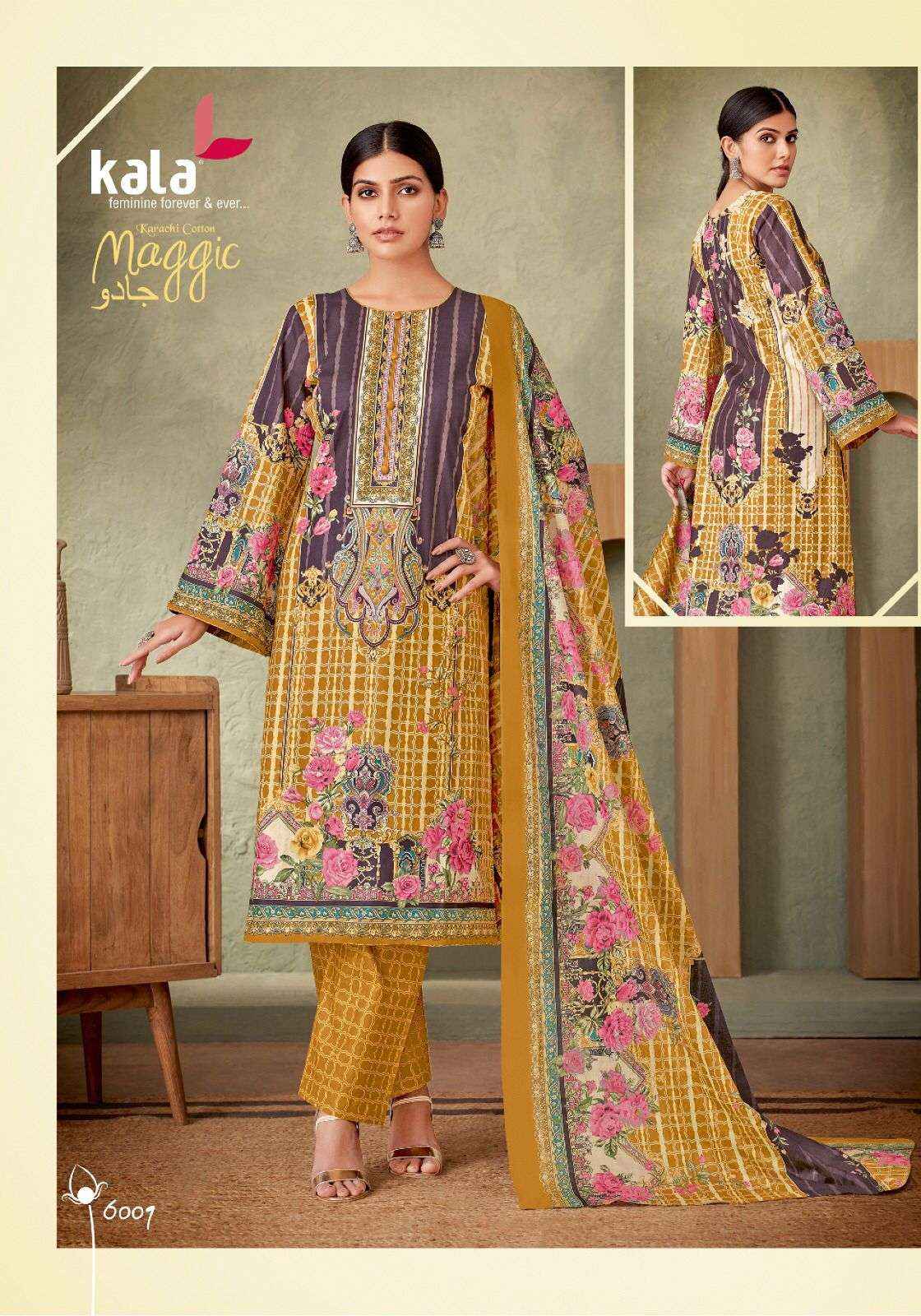 KALA FASHION MAGGIC VOL 21 COTTON KARACHI SUIT ( 12 pCS CATALOG )