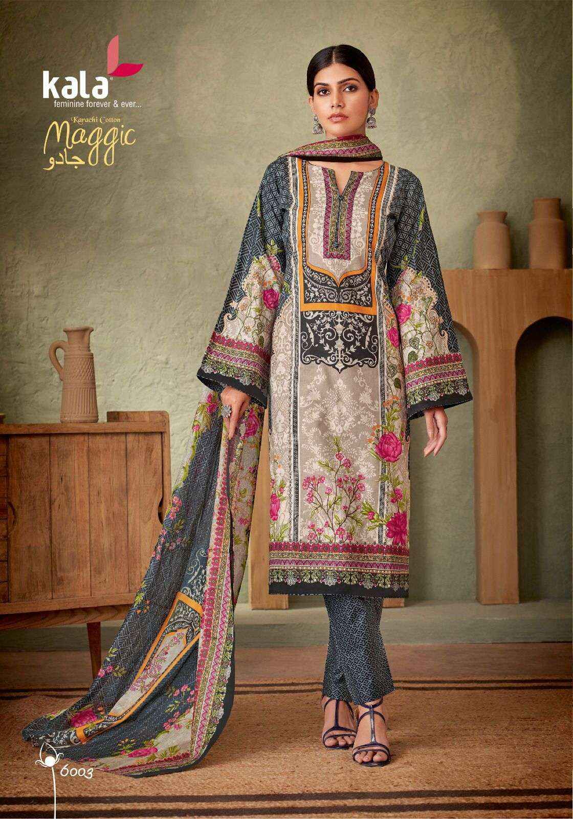 KALA FASHION MAGGIC VOL 21 COTTON KARACHI SUIT ( 12 pCS CATALOG )